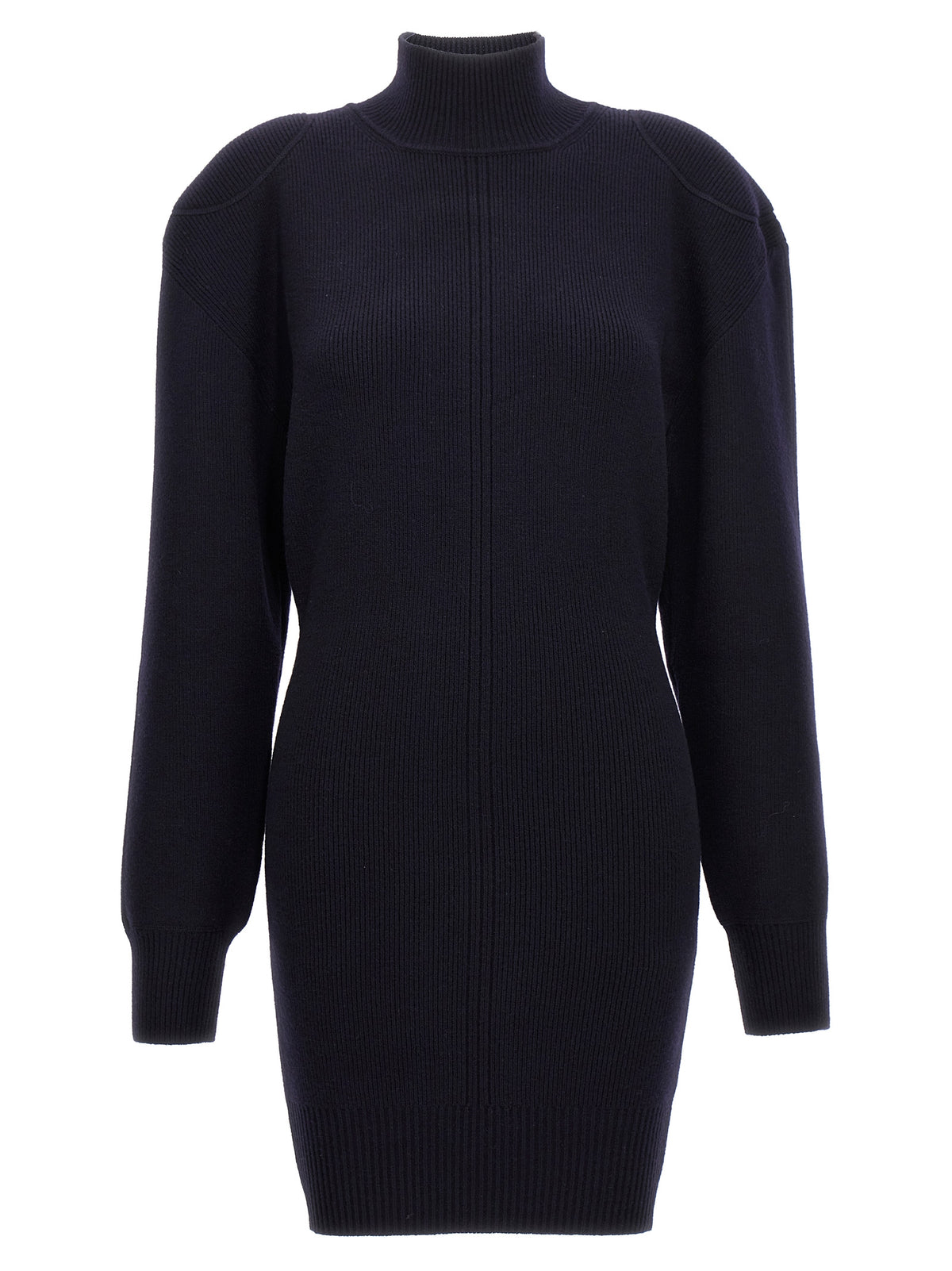 Stella McCartney Blue Wool Midi Dress
