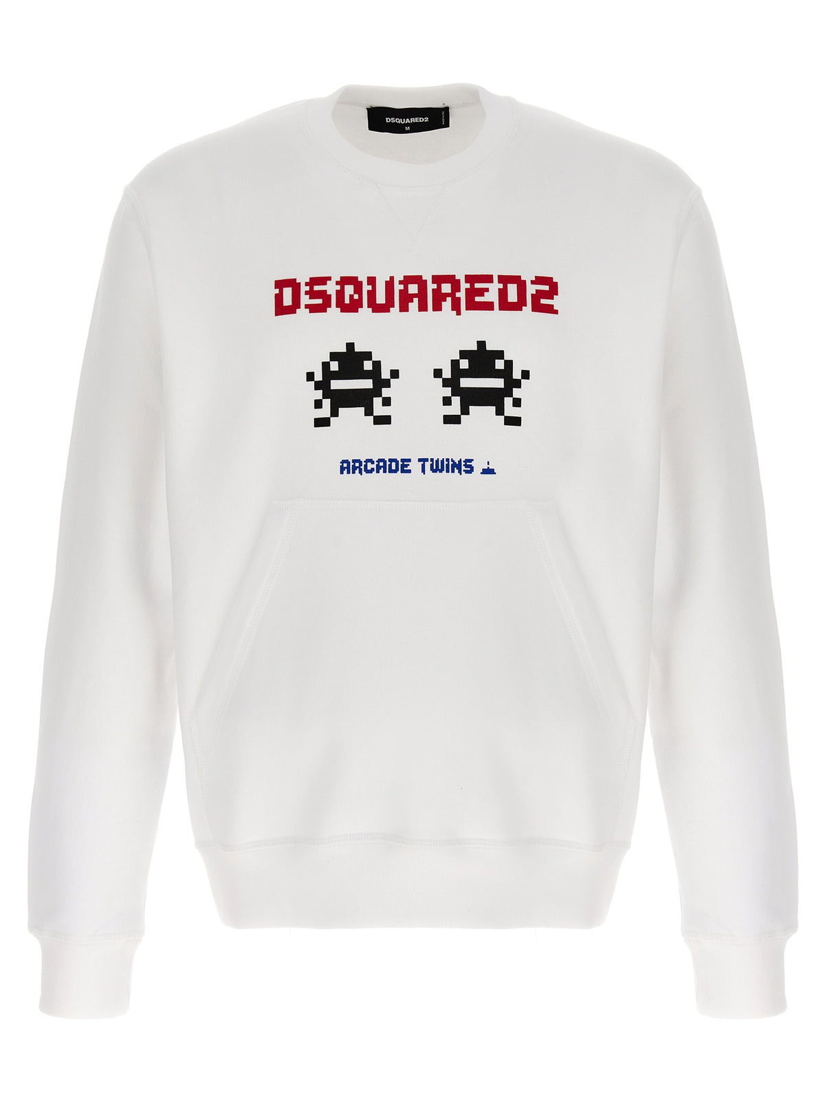 Dsquared² White Cotton Sweatshirt