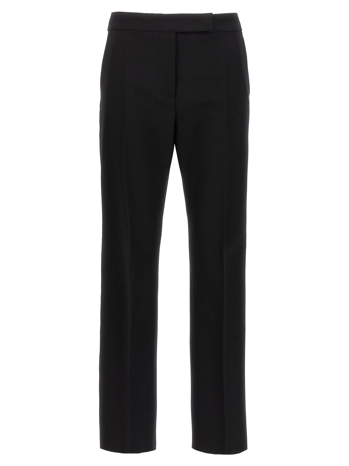 Max Mara Black Virgin Wool Dress Pants