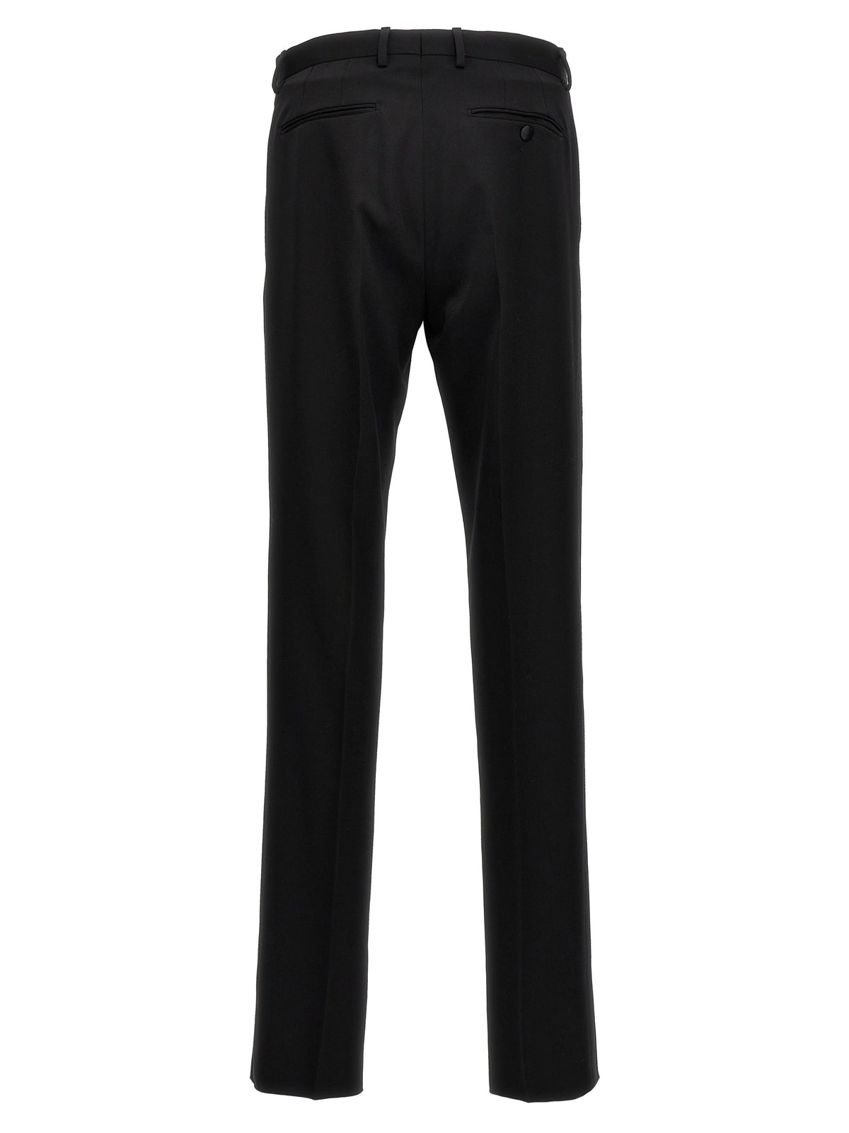 Lanvin Black Wool Dress Pants