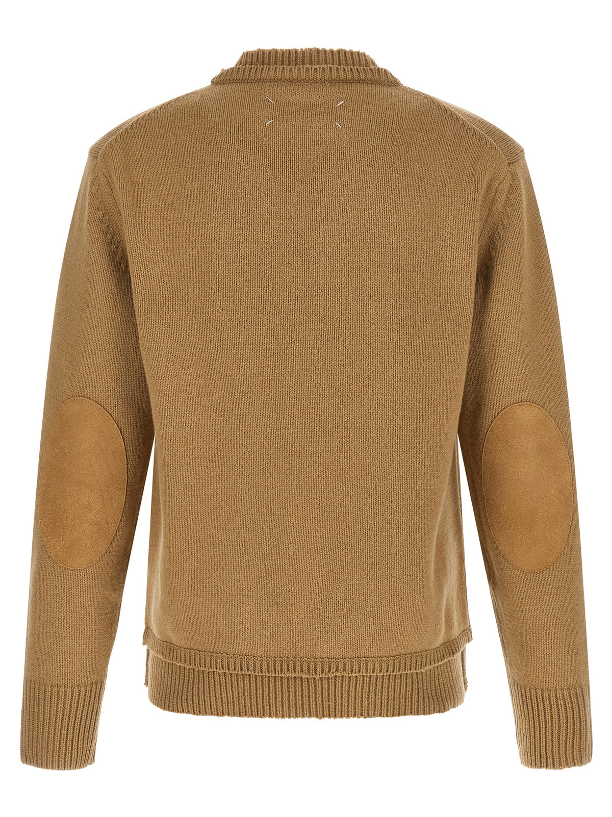 Maison Margiela Beige Wool Cardigan