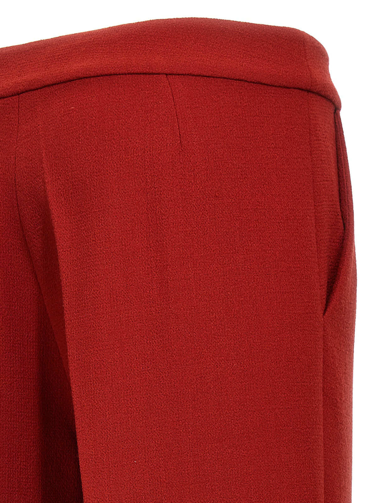 Gianluca Capannolo Red Virgin Wool Pants