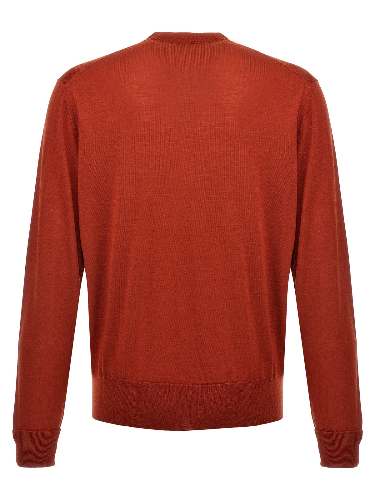 PT Torino Red Virgin Wool Cardigan