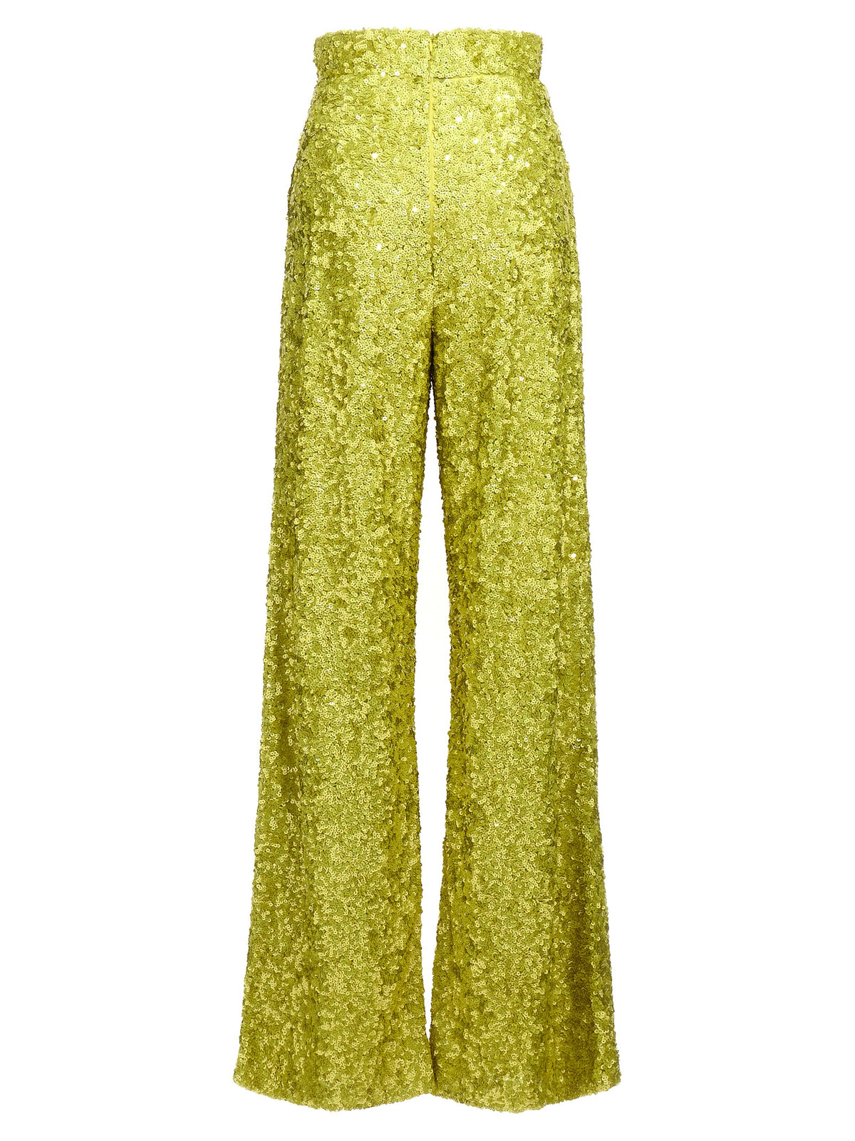 Ermanno Scervino Bicolor Polyamide Flared Pants