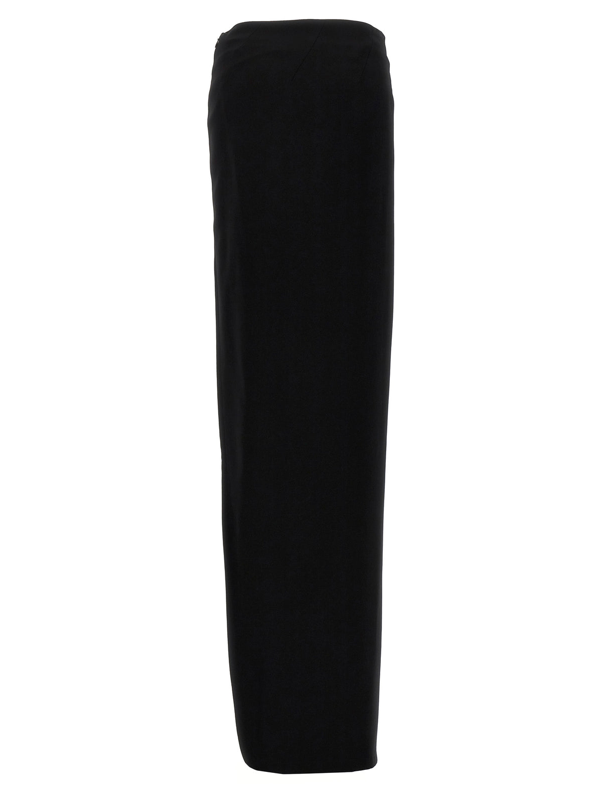Ann Demeulemeester Black Lamb Leather Mini Skirt
