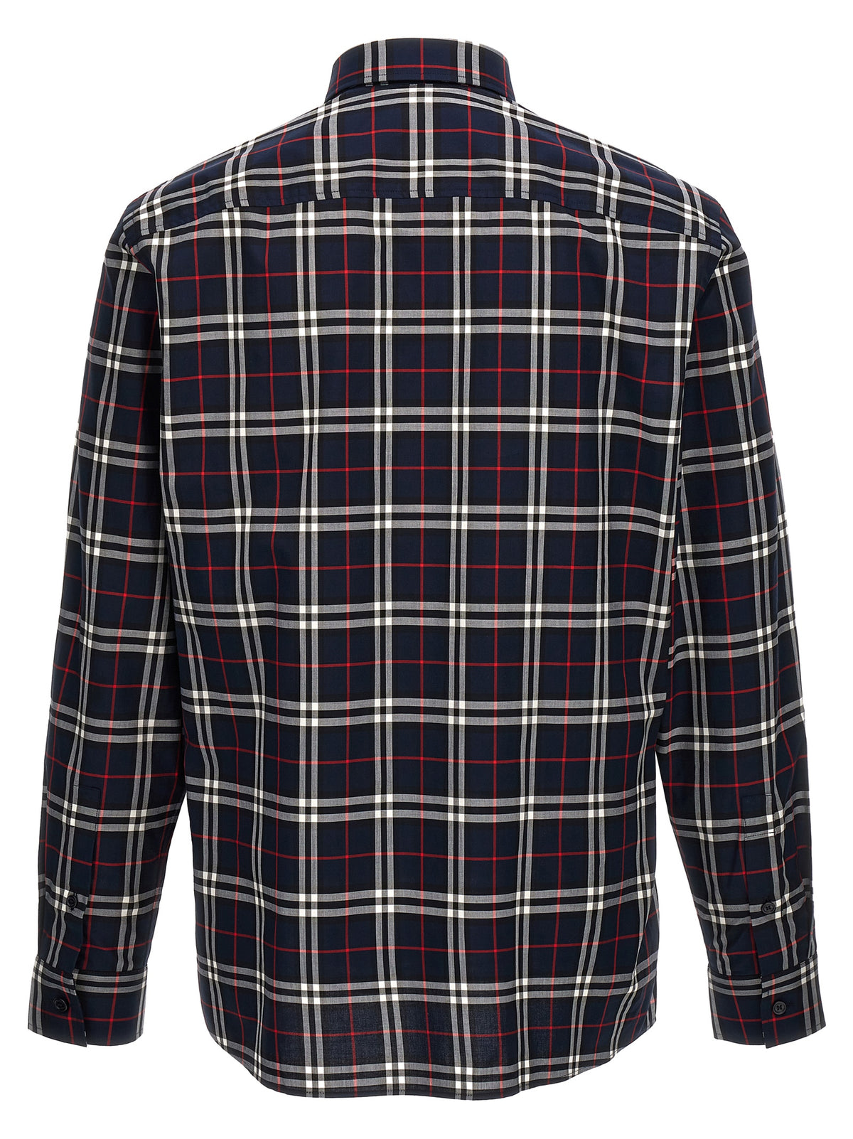 Burberry Blue Cotton Blouse