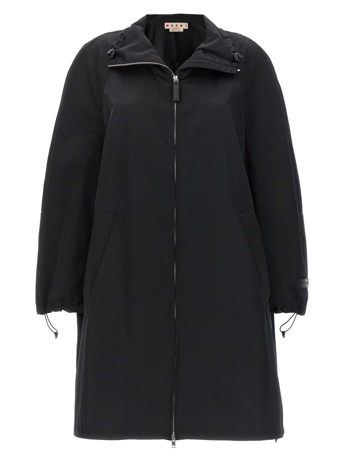 Marni Black Polyester Parka