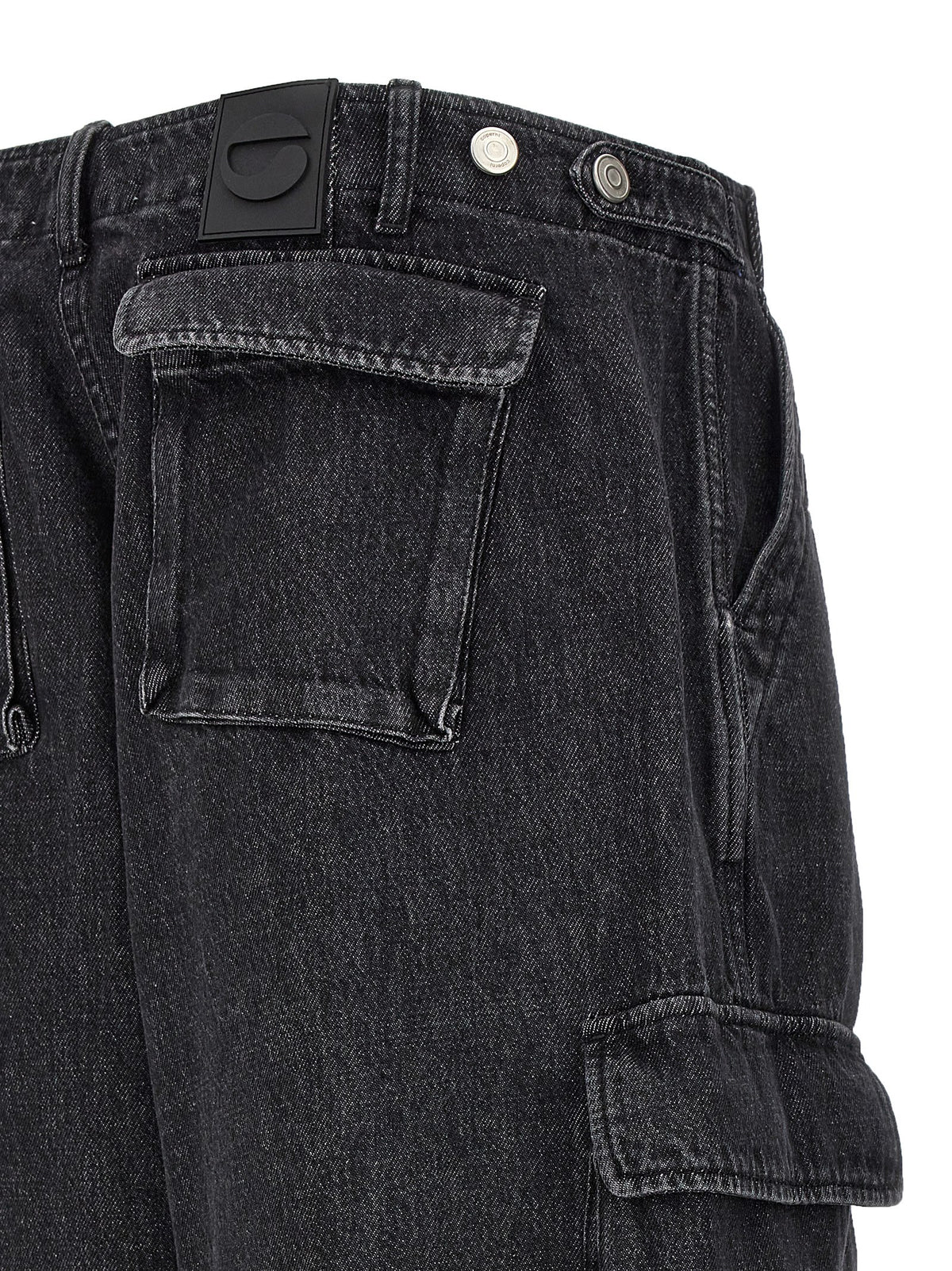 Coperni Black Cotton Jeans Denim