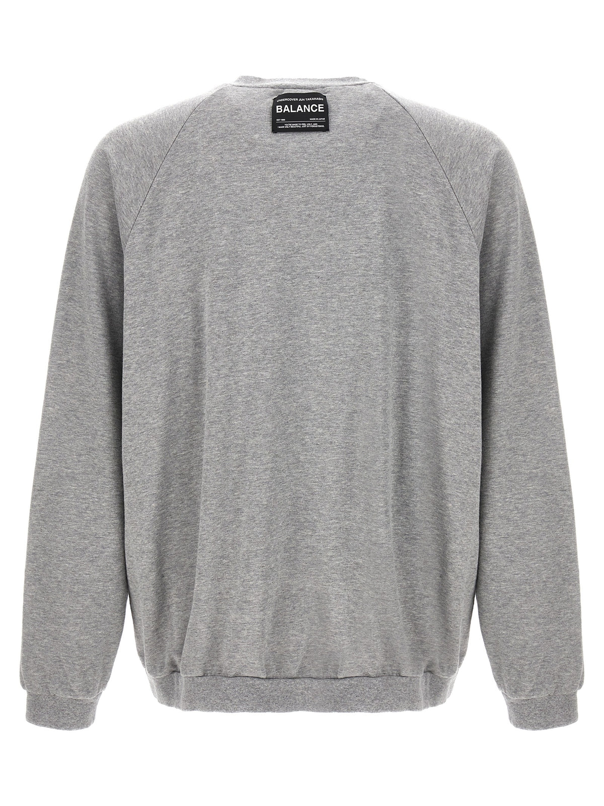 Undercover Gray Cotton Sweatshirt