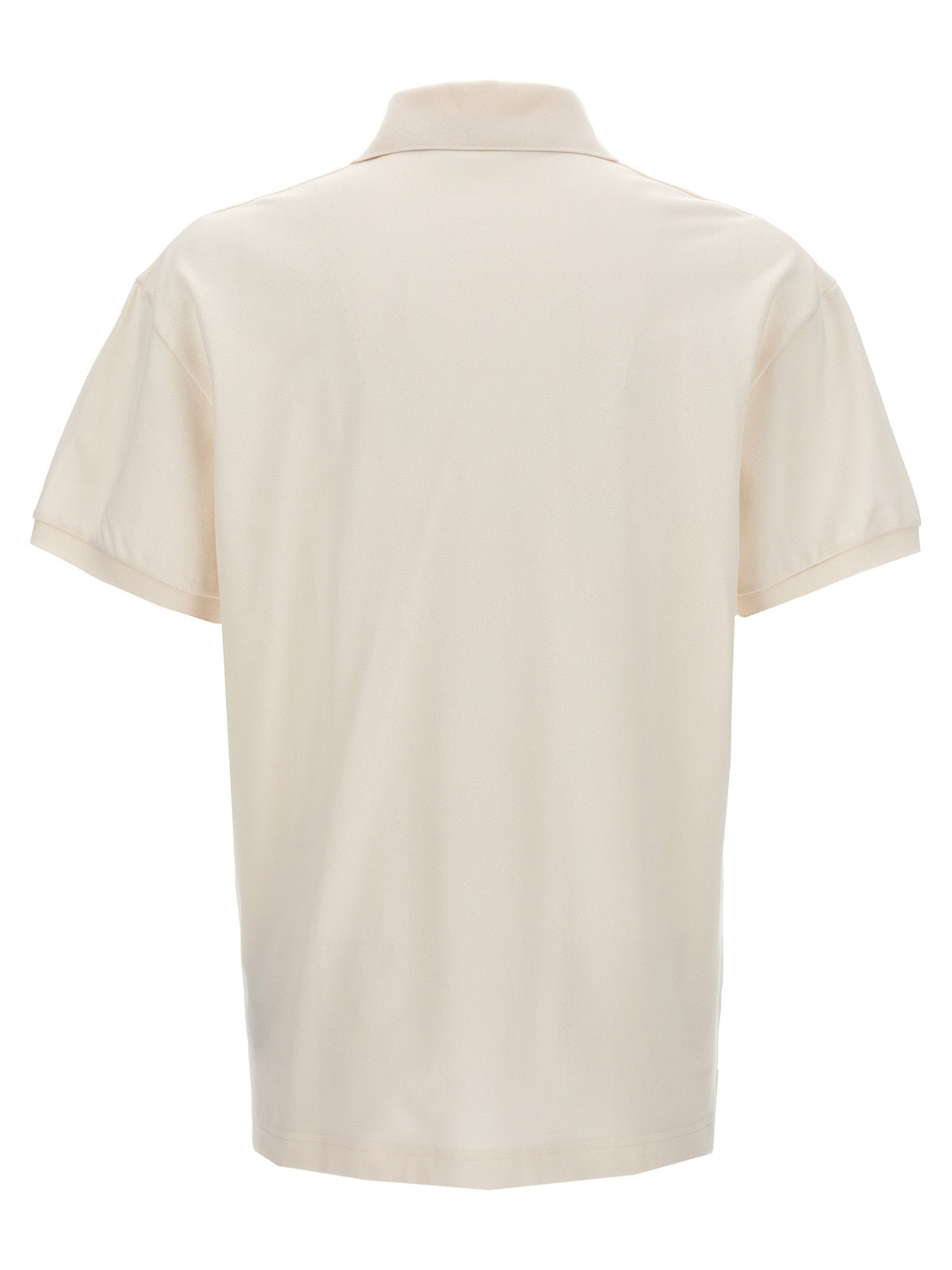 Palm Angels White Polyester Polo Shirt