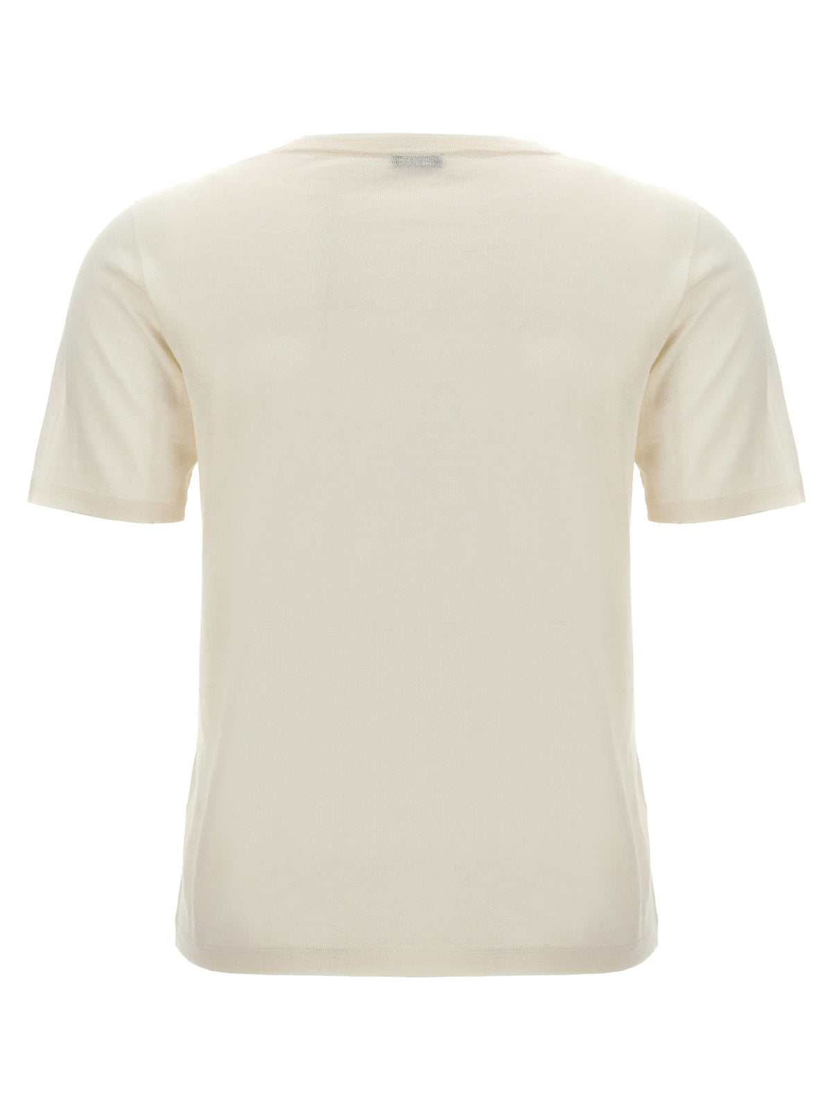 Kiton White Cashmere T-Shirt