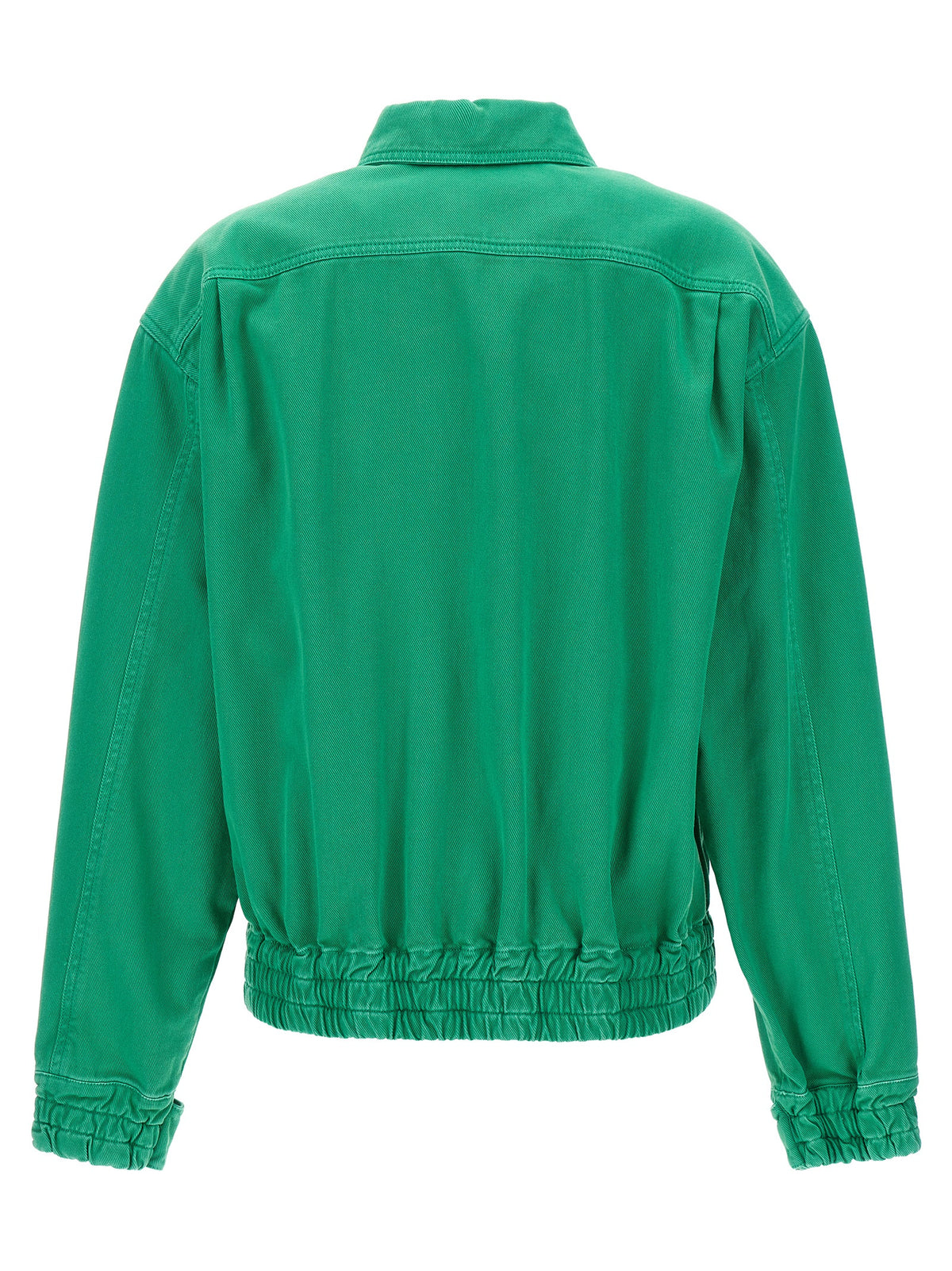 Max Mara Bicolor Cotton Full-Length Jacket