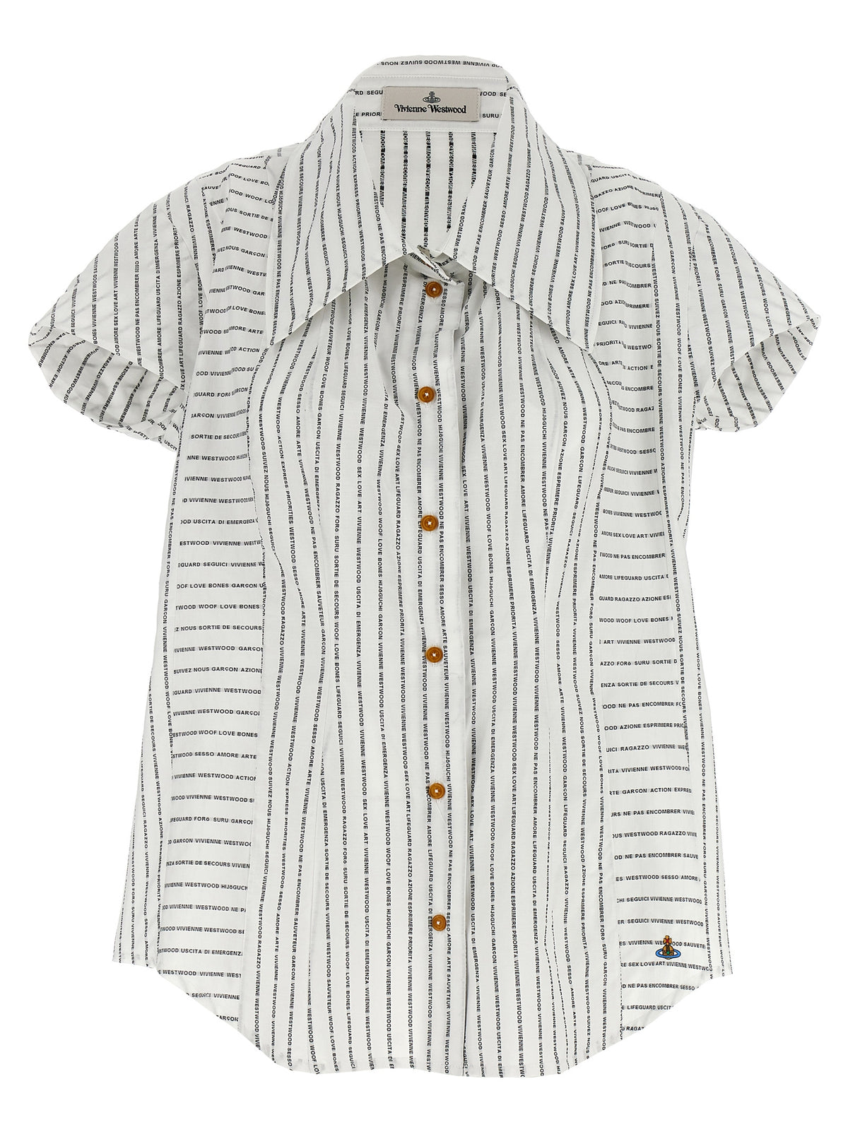 Vivienne Westwood Bicolor Cotton Blouse