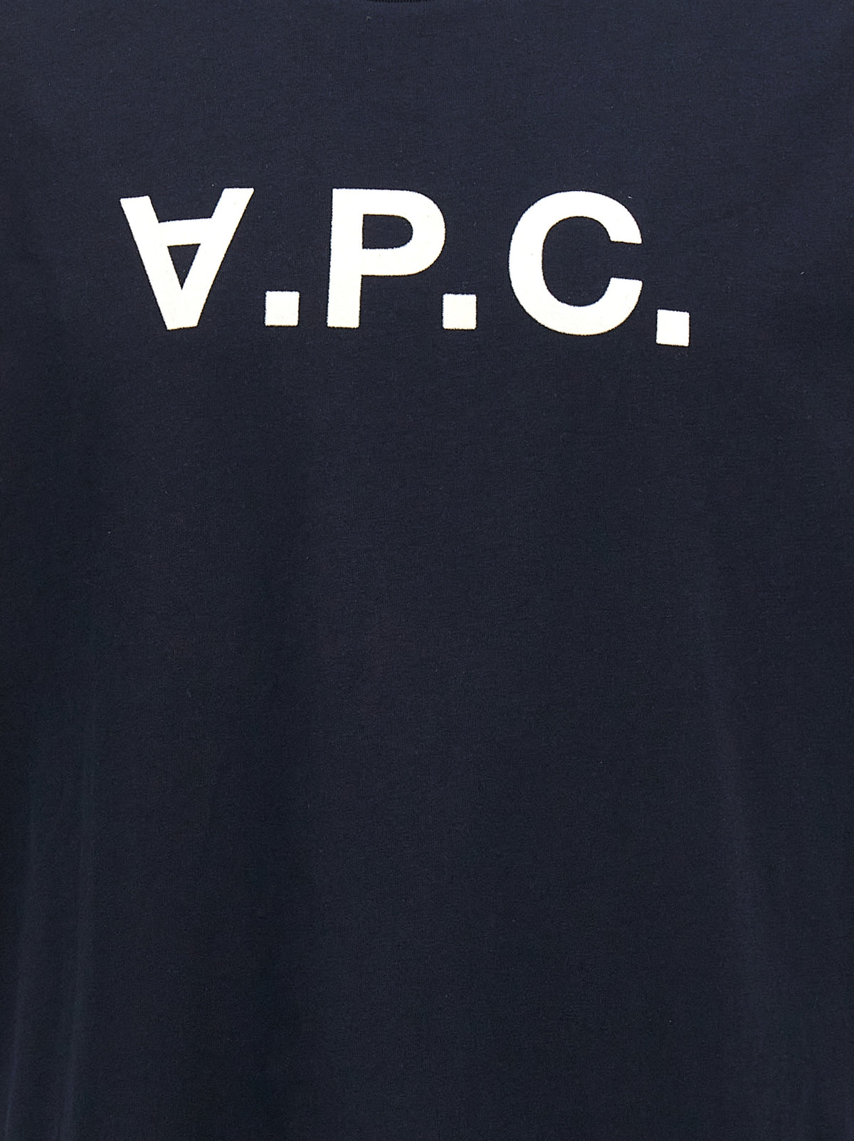 A.P.C. Blue Cotton T-Shirt