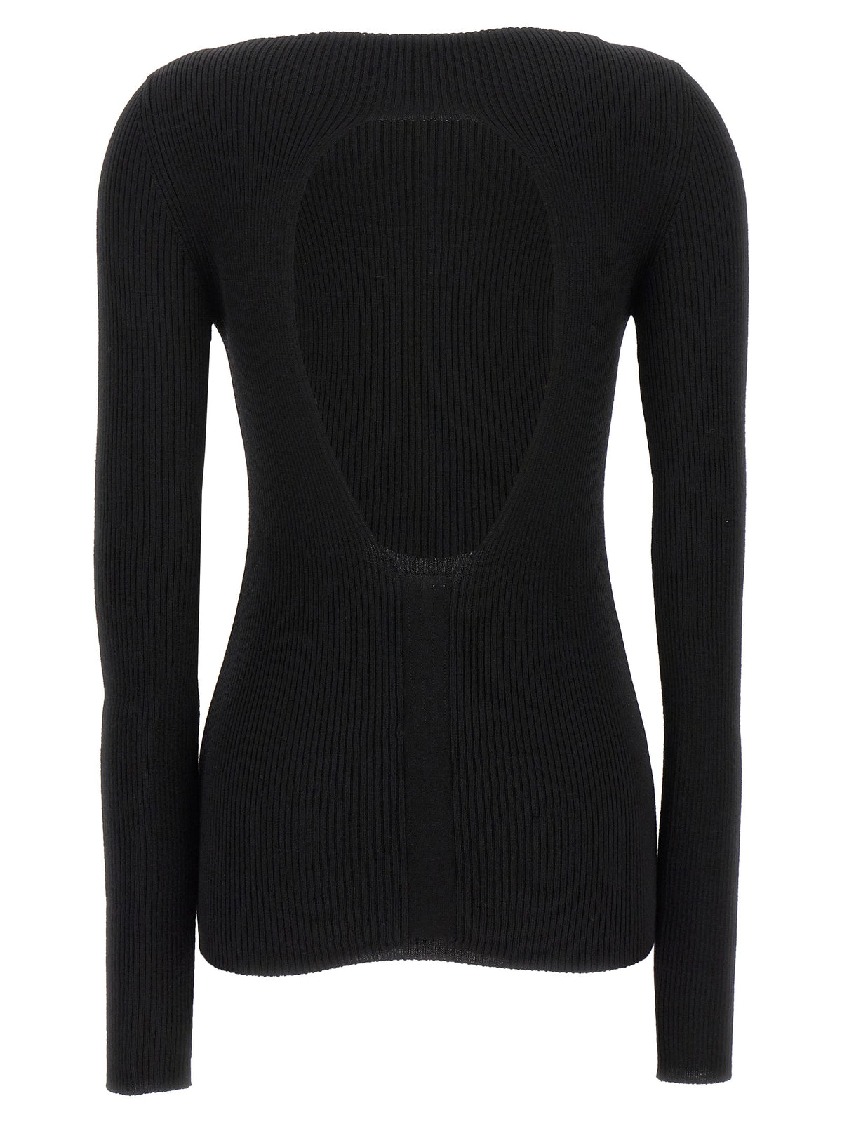 Rick Owens Black Wool Cardigan