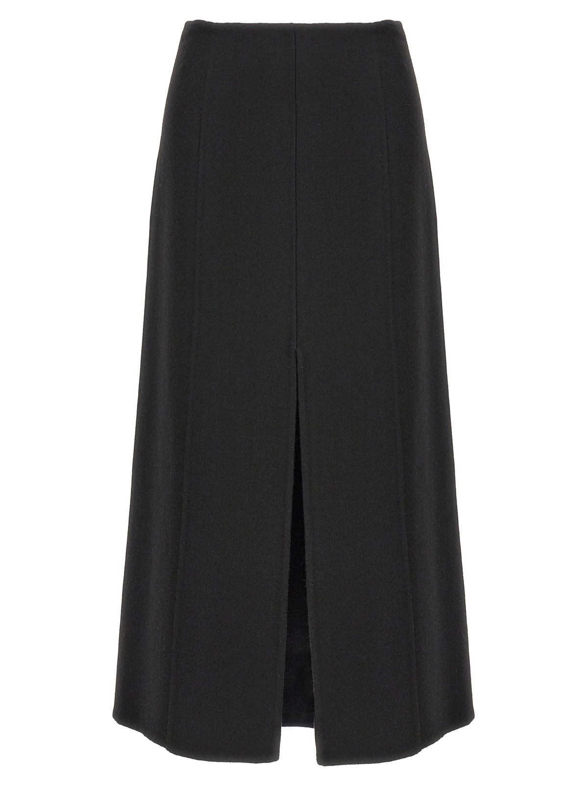 Ermanno Scervino Black Virgin Wool Mini Skirt