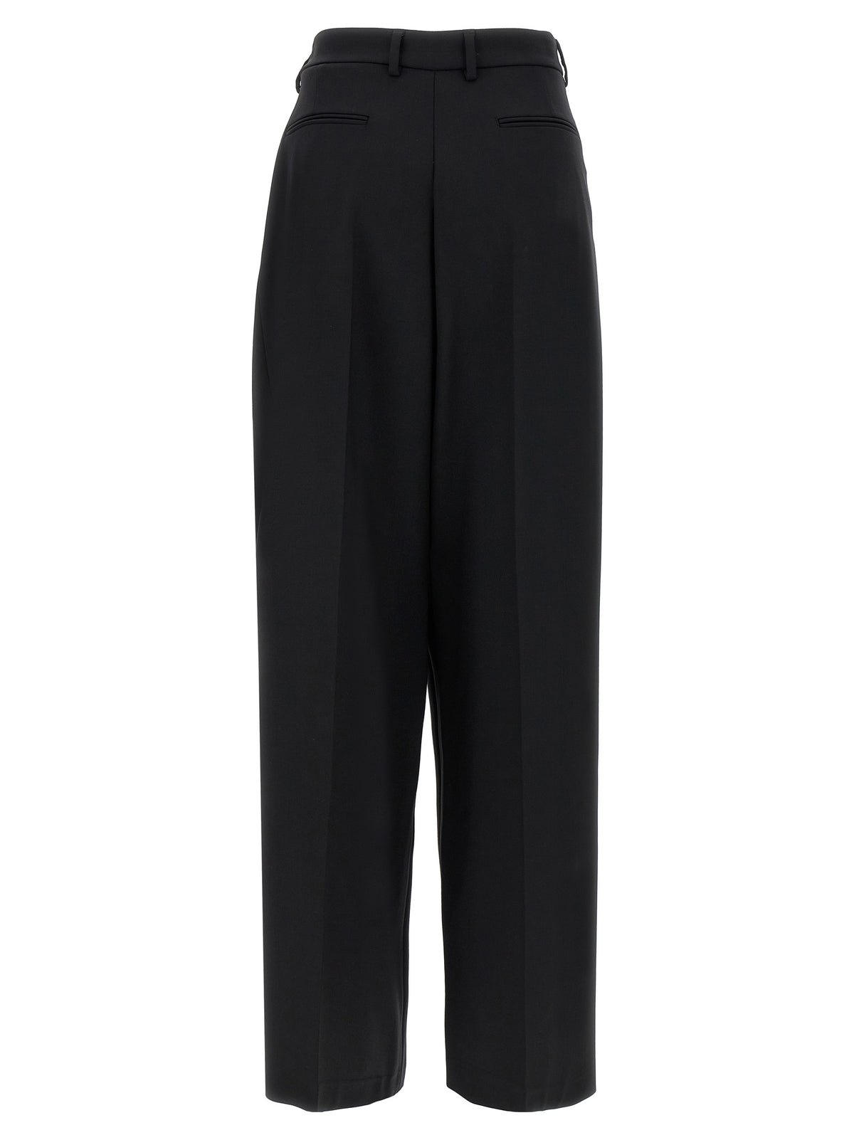 Giuseppe Di Morabito Black Virgin Wool Casual Pants