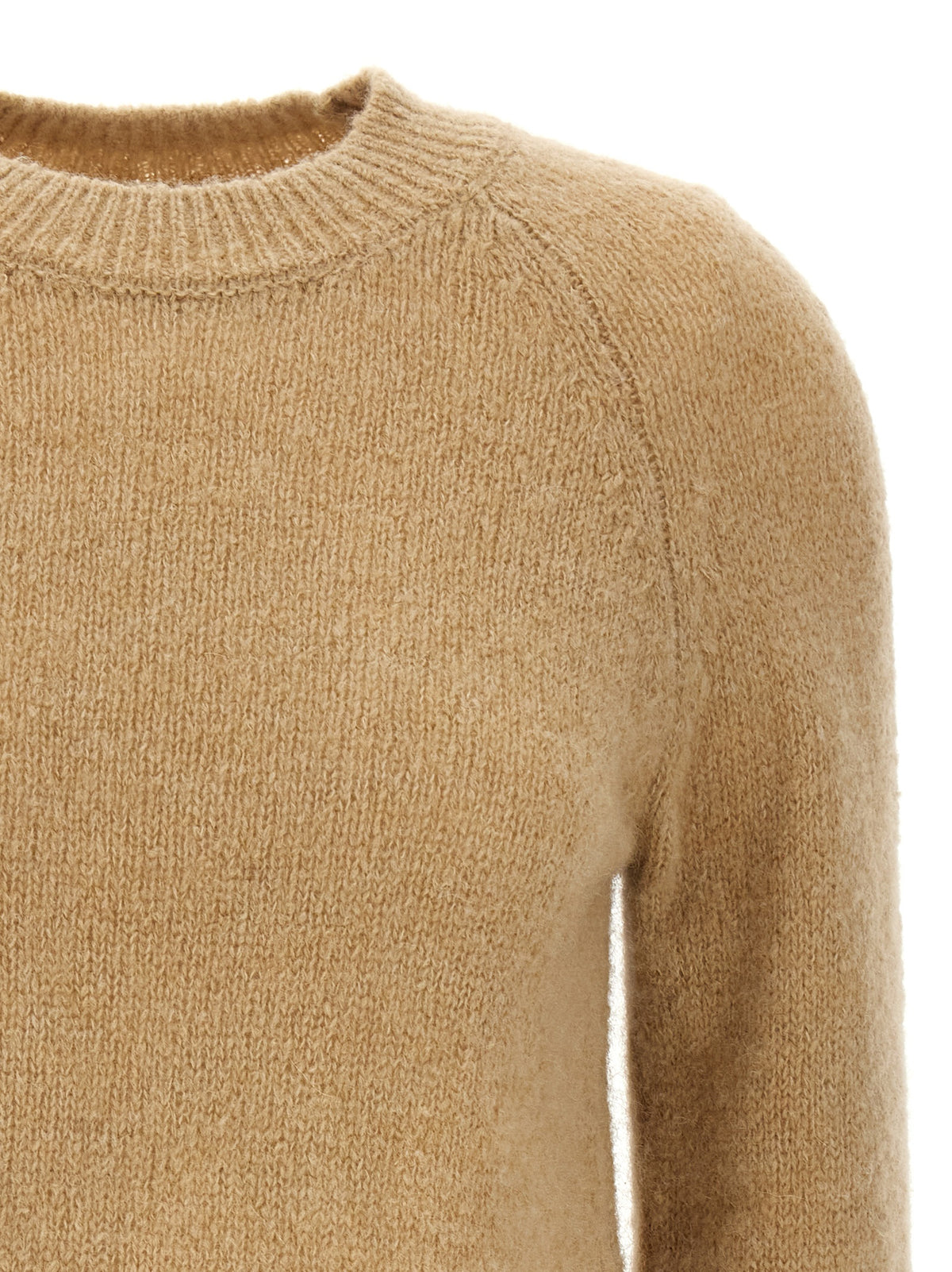Dries Van Noten Beige Wool Cardigan