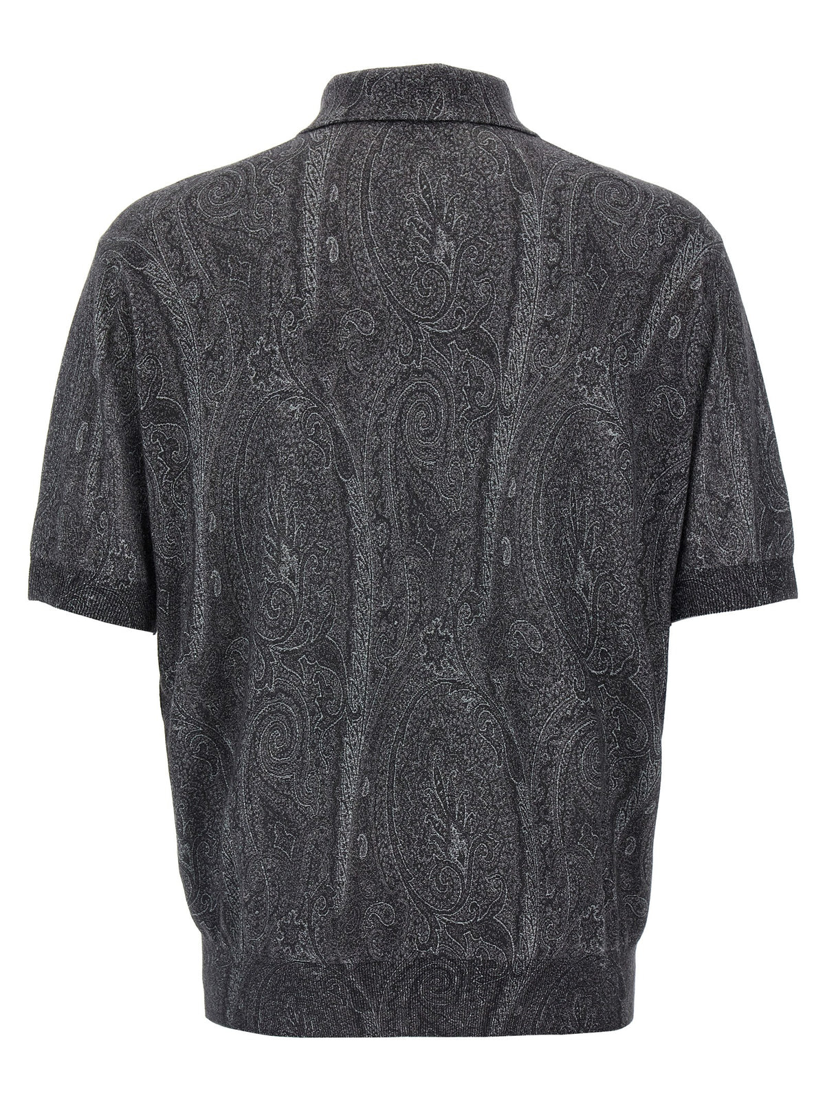 Etro Multicolor Silk Polo Shirt
