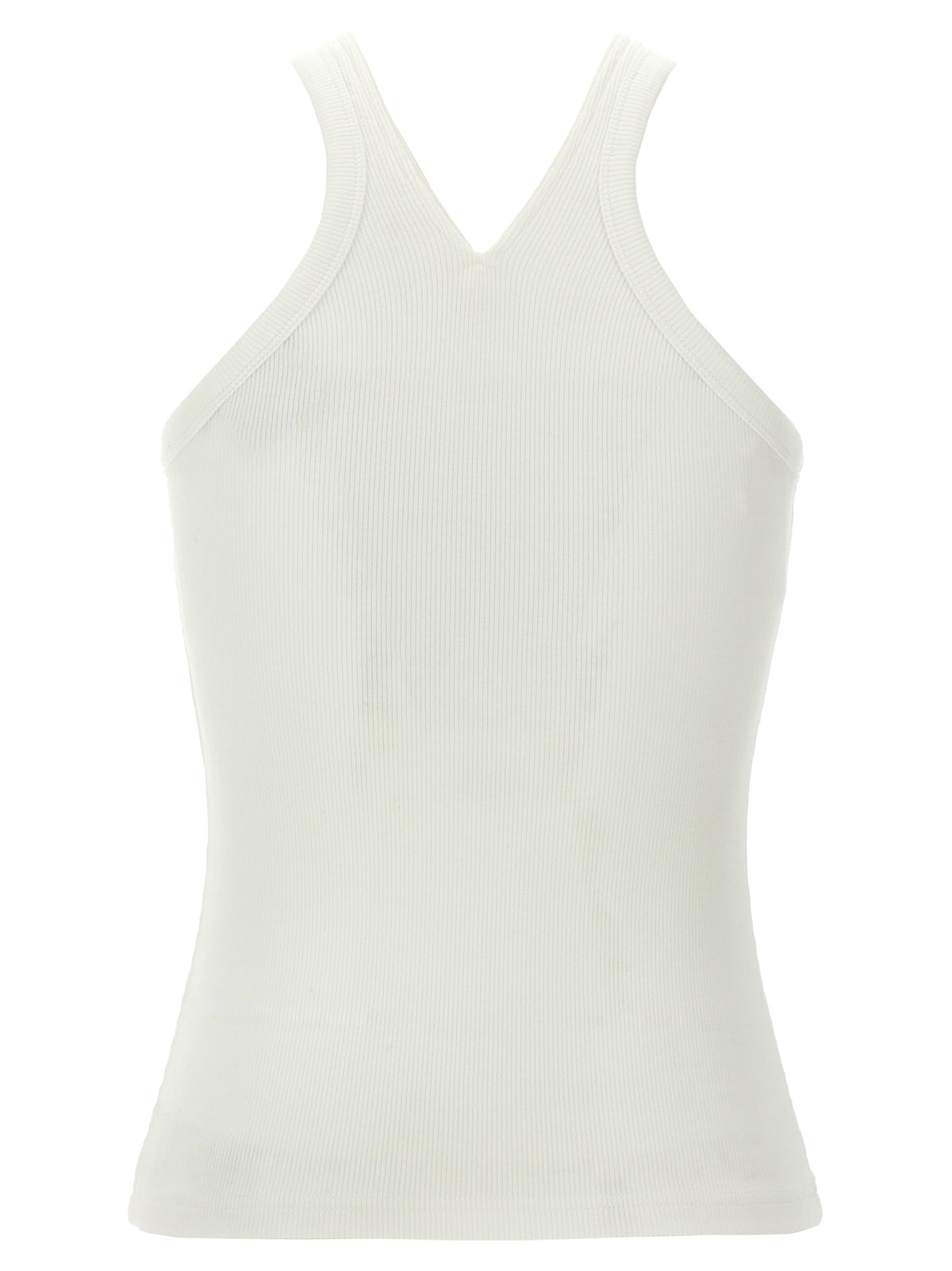 Courrèges White Cotton Tank Tops