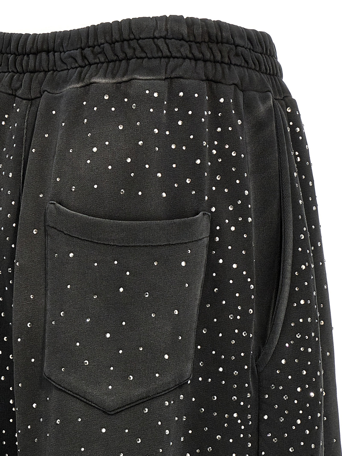 Giuseppe Di Morabito Black Cotton Joggers (Workout Pants)