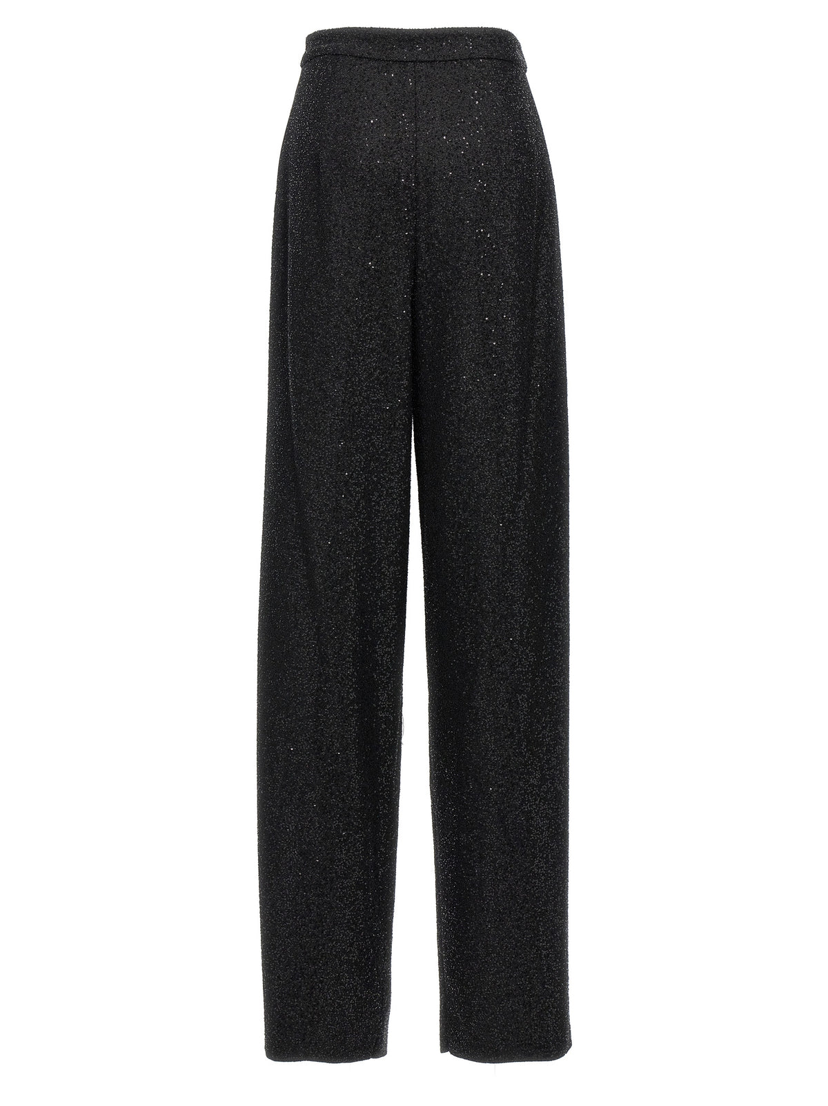 Max Mara Black Viscose Dress Pants