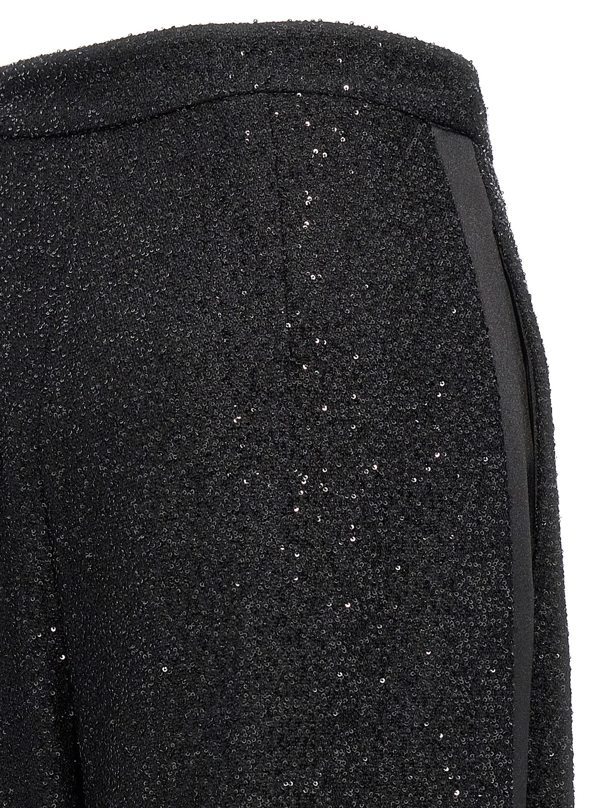 Max Mara Black Viscose Dress Pants