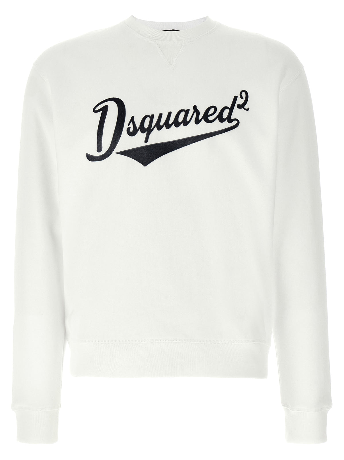 Dsquared² White Cotton Sweatshirt