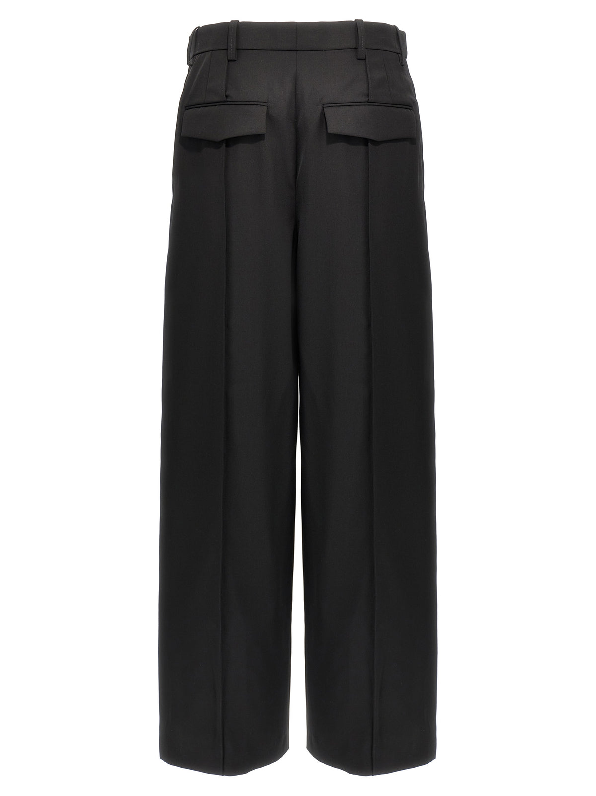 Wardrobe.Nyc Black Wool Casual Pants