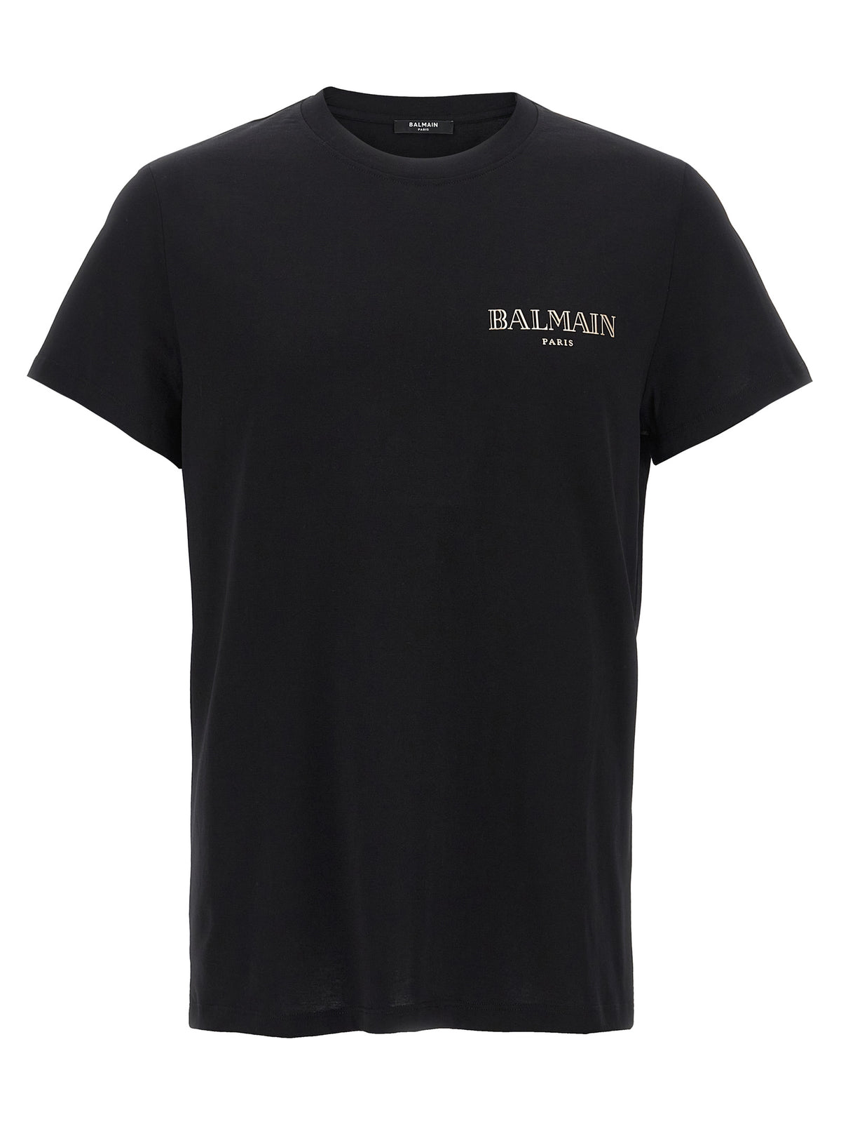 Balmain Black Organic Cotton T-Shirt