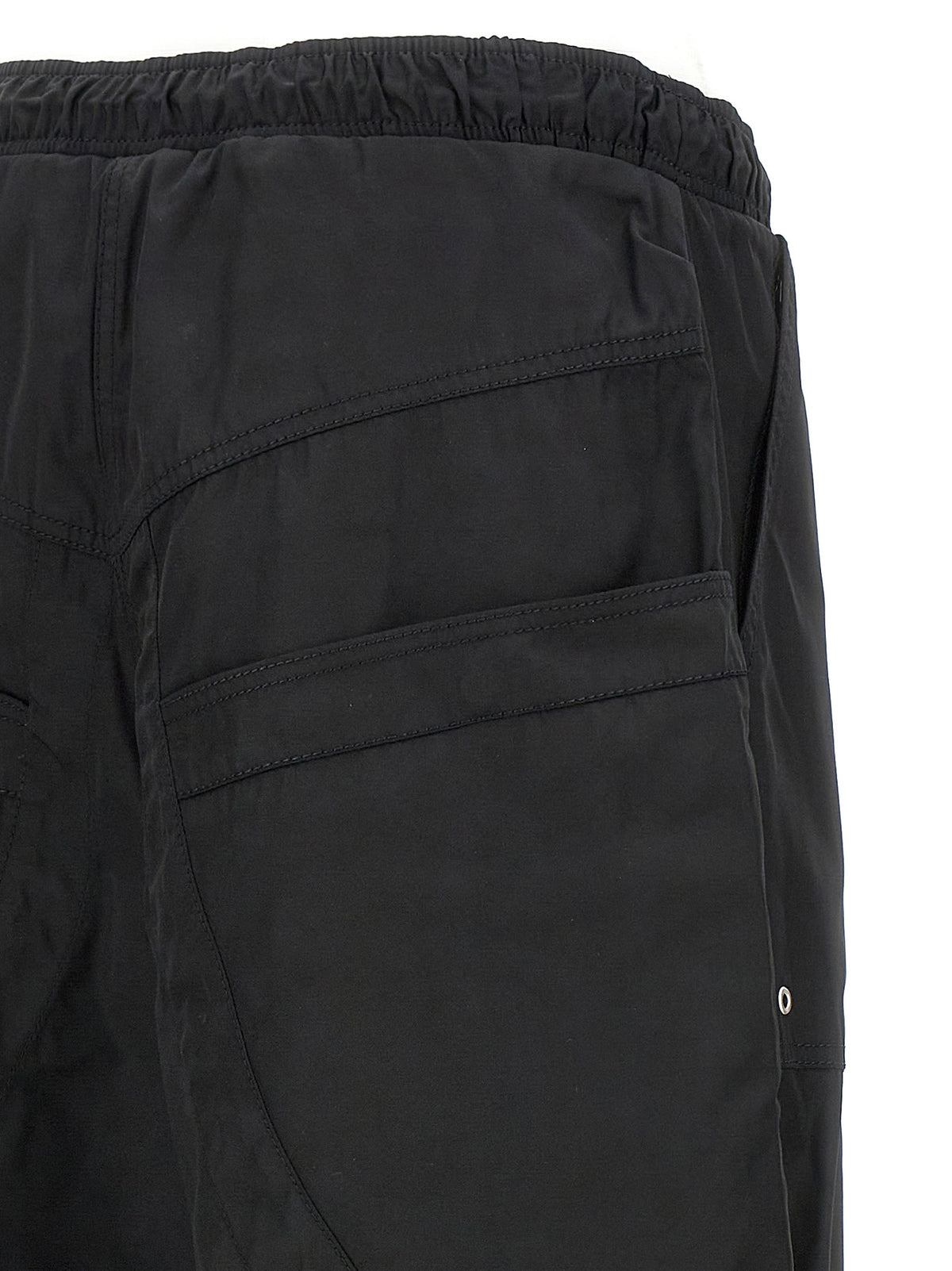 The Attico Black Polyester Casual Pants