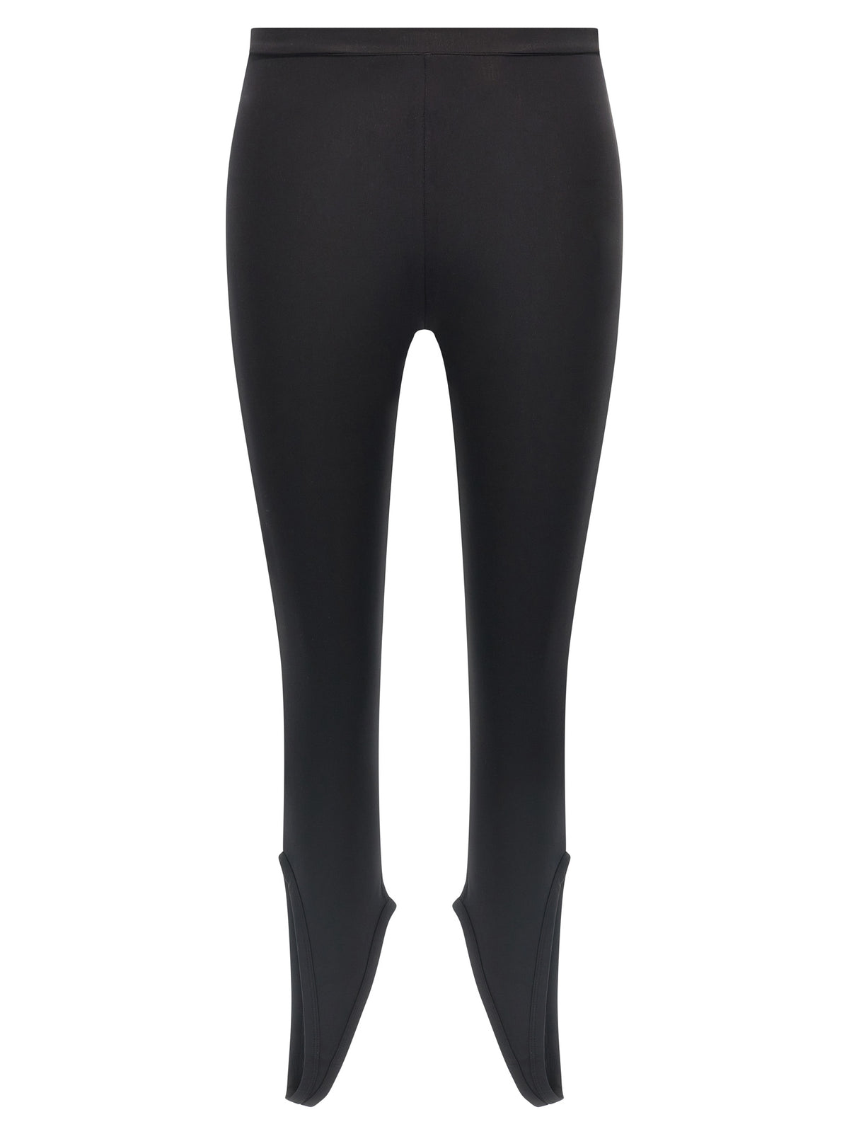 Courrèges Black Polyamide Leggings