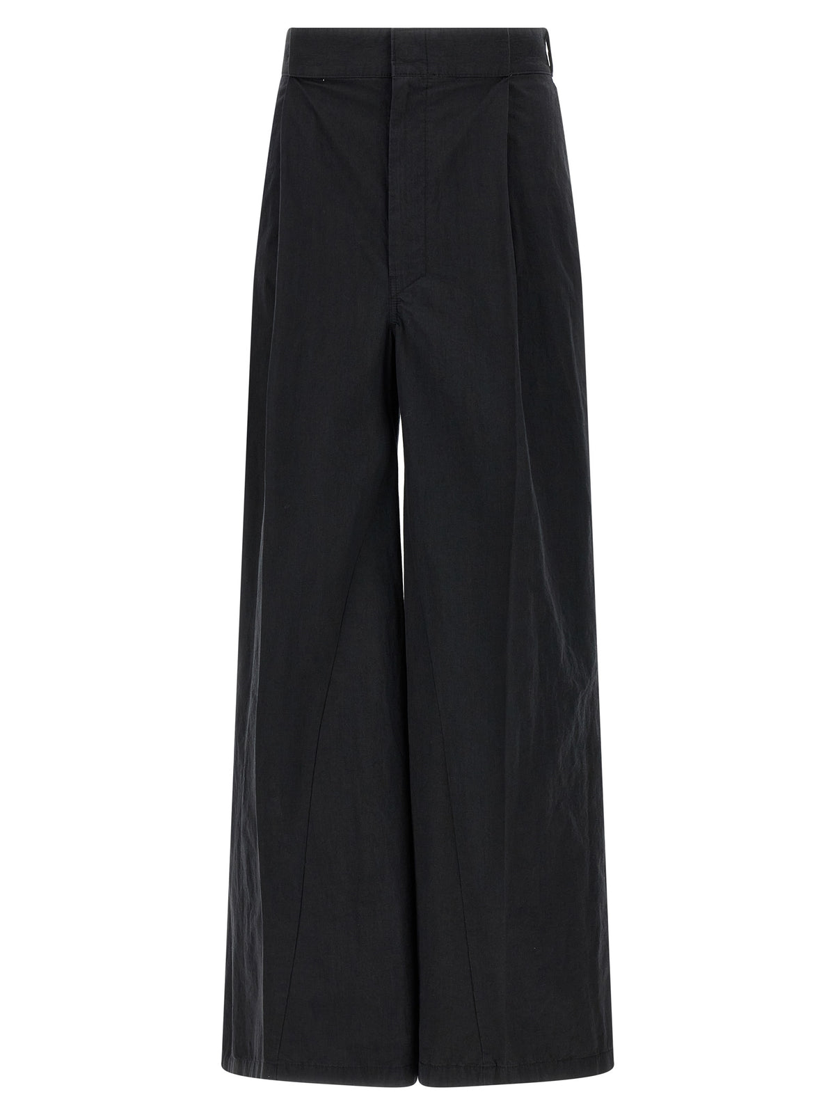 Maison Margiela Black Cotton Casual Pants
