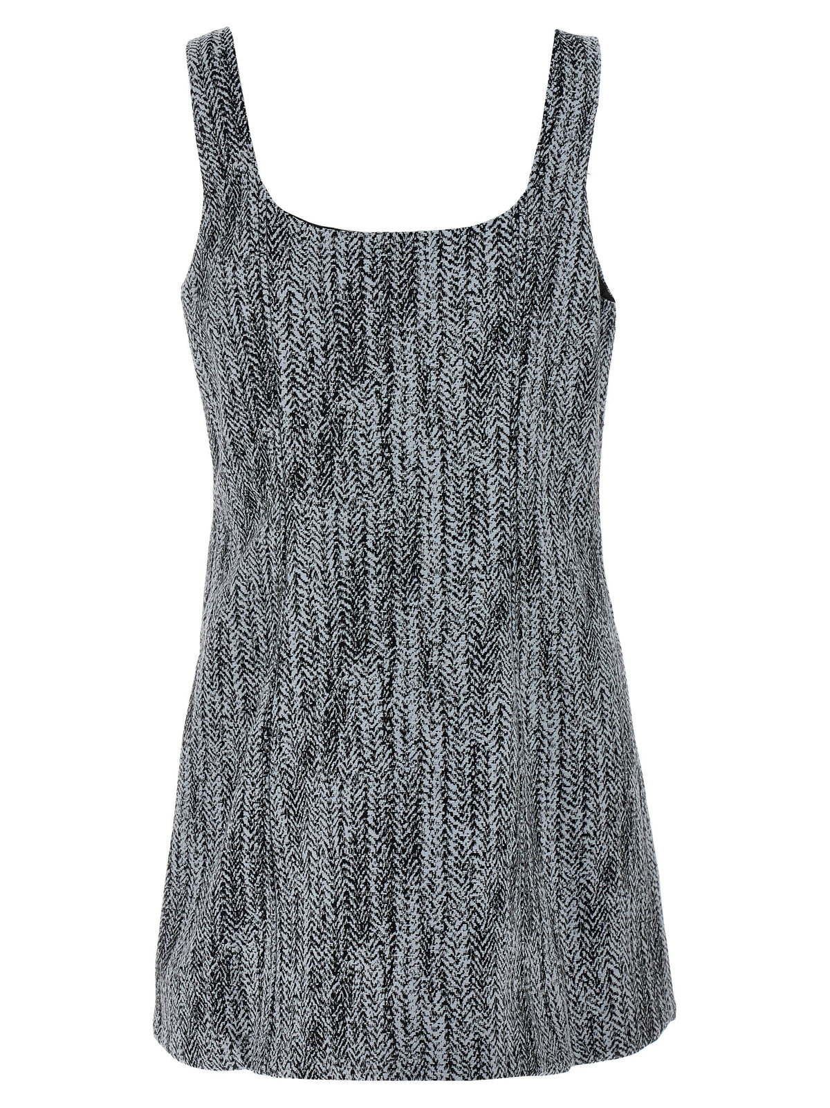 Ganni Multicolor Cotton Short Dress
