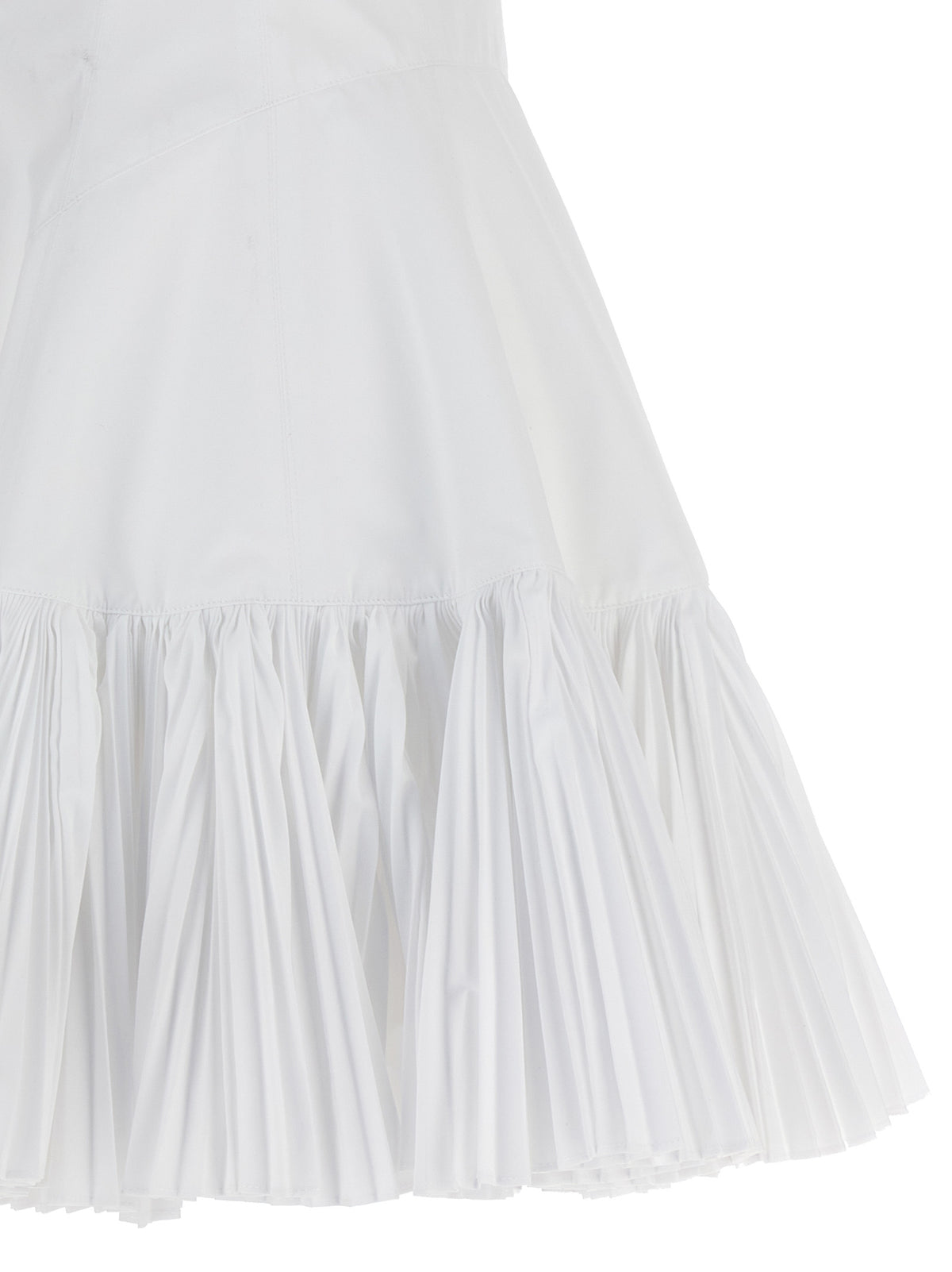 Giovanni Bedin White Polyester Short Dress