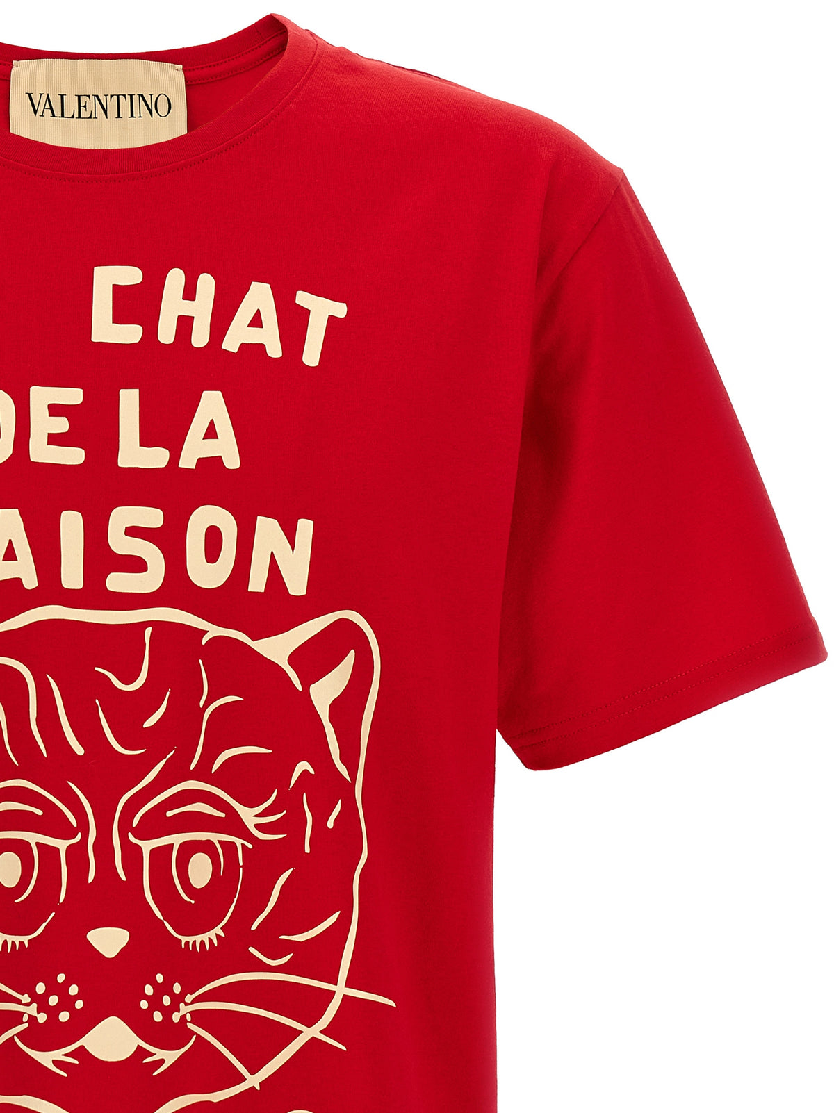 Valentino Garavani Red Cotton T-Shirt