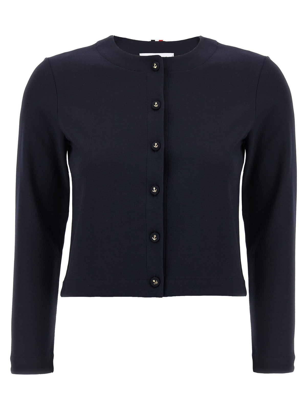 Thom Browne Blue Viscose Cardigan