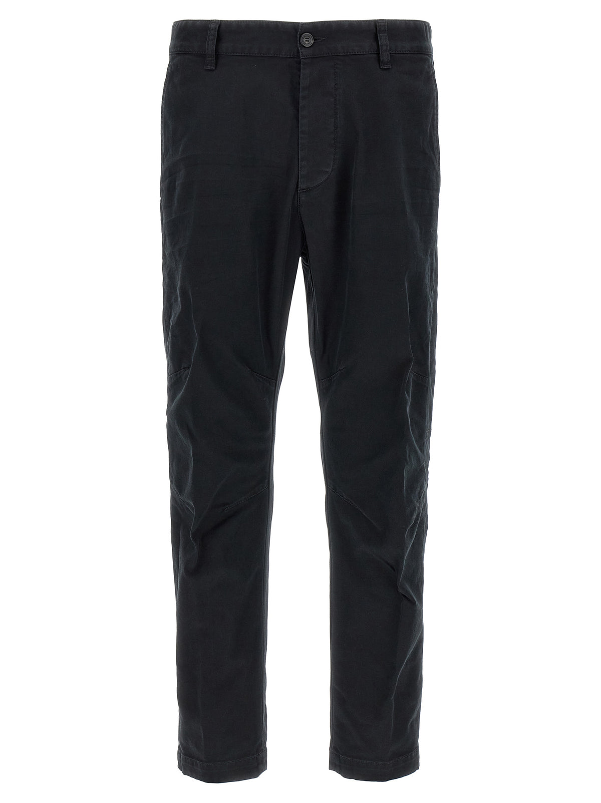 Dsquared² Black Cotton Chino Pants