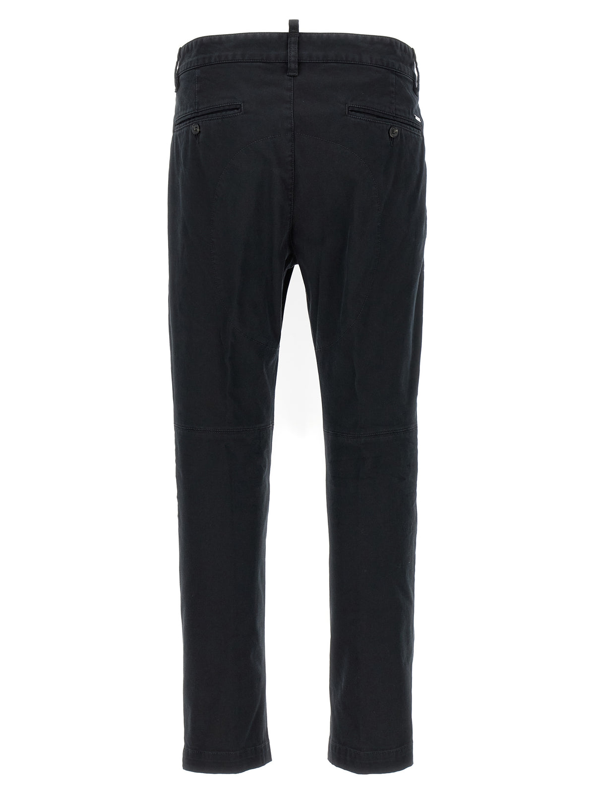 Dsquared² Black Cotton Chino Pants