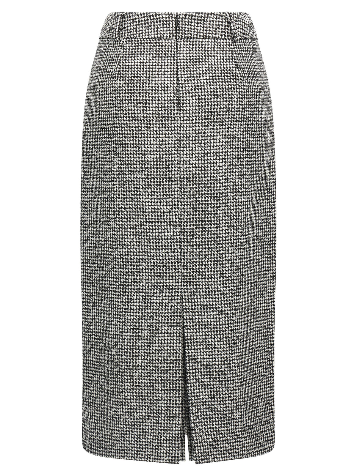 Ermanno Scervino Bicolor Wool Midi Skirt