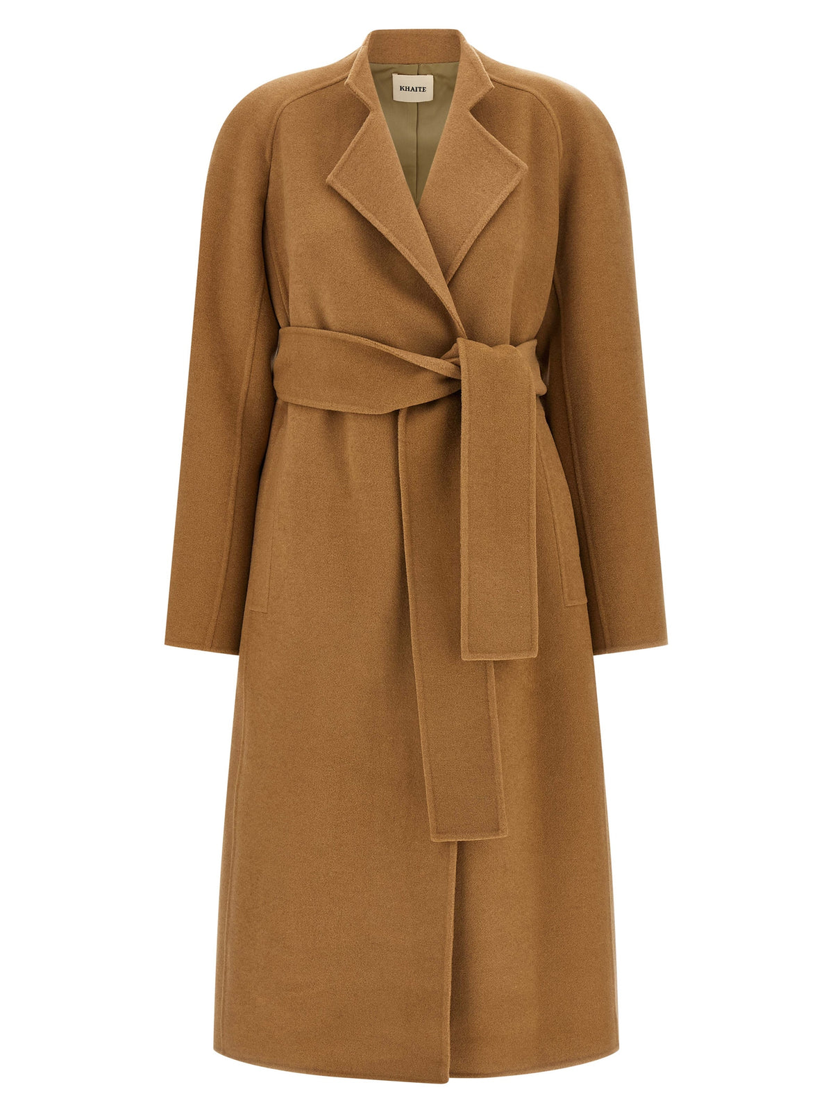 Khaite Brown Wool Coat