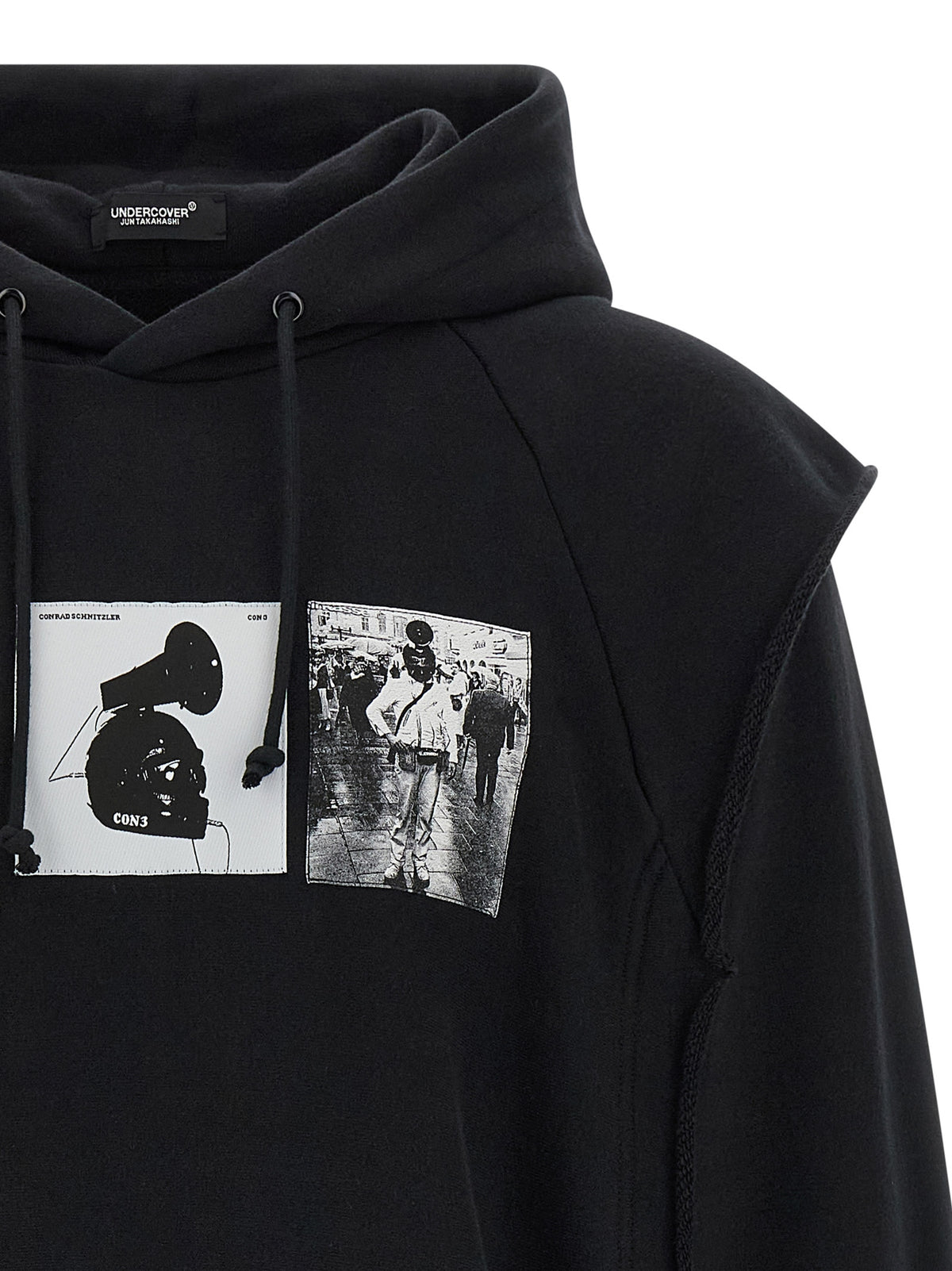 Undercover Black Cotton Sweatshirt