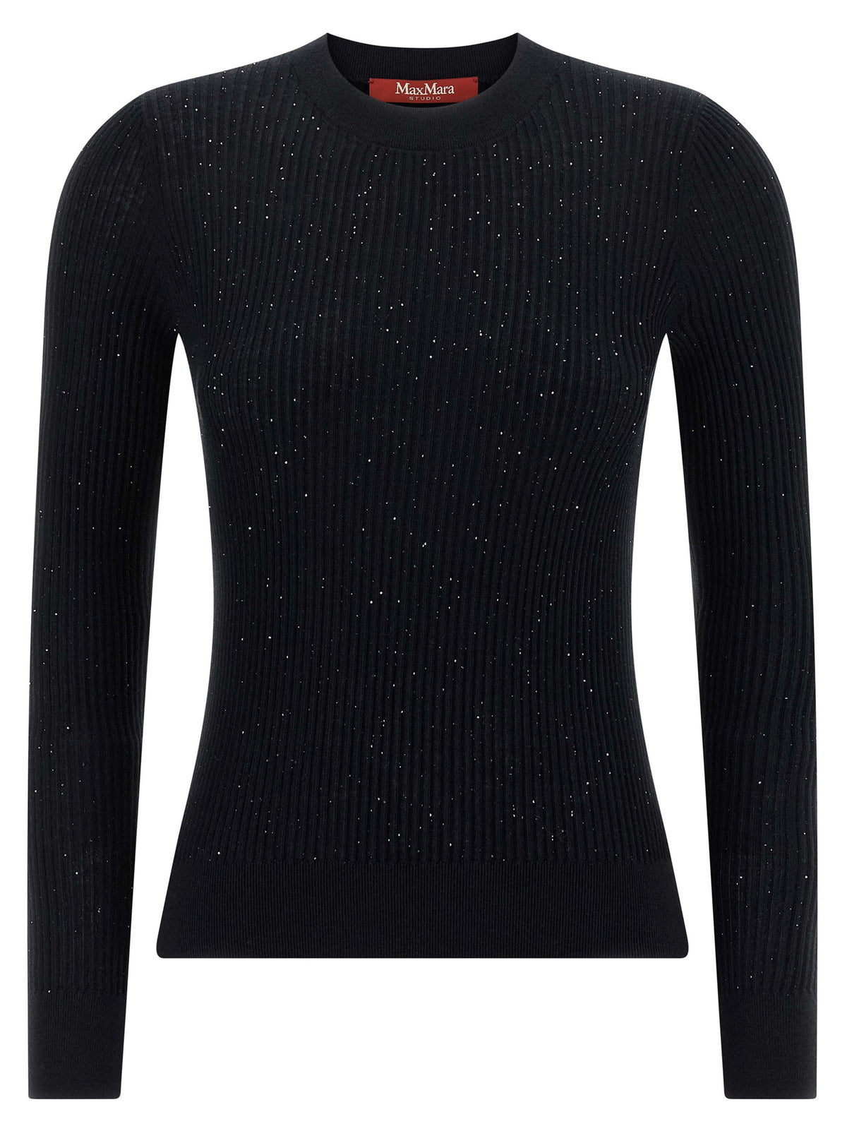 Max Mara Black Silk Cardigan