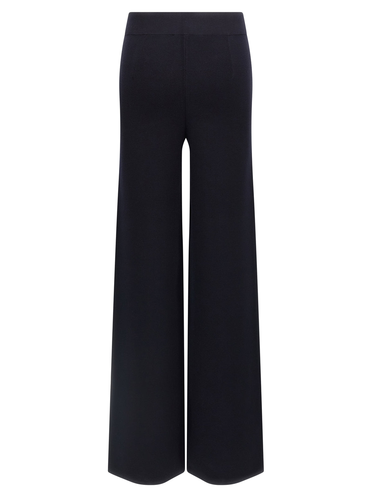 Max Mara Blue Viscose Casual Pants