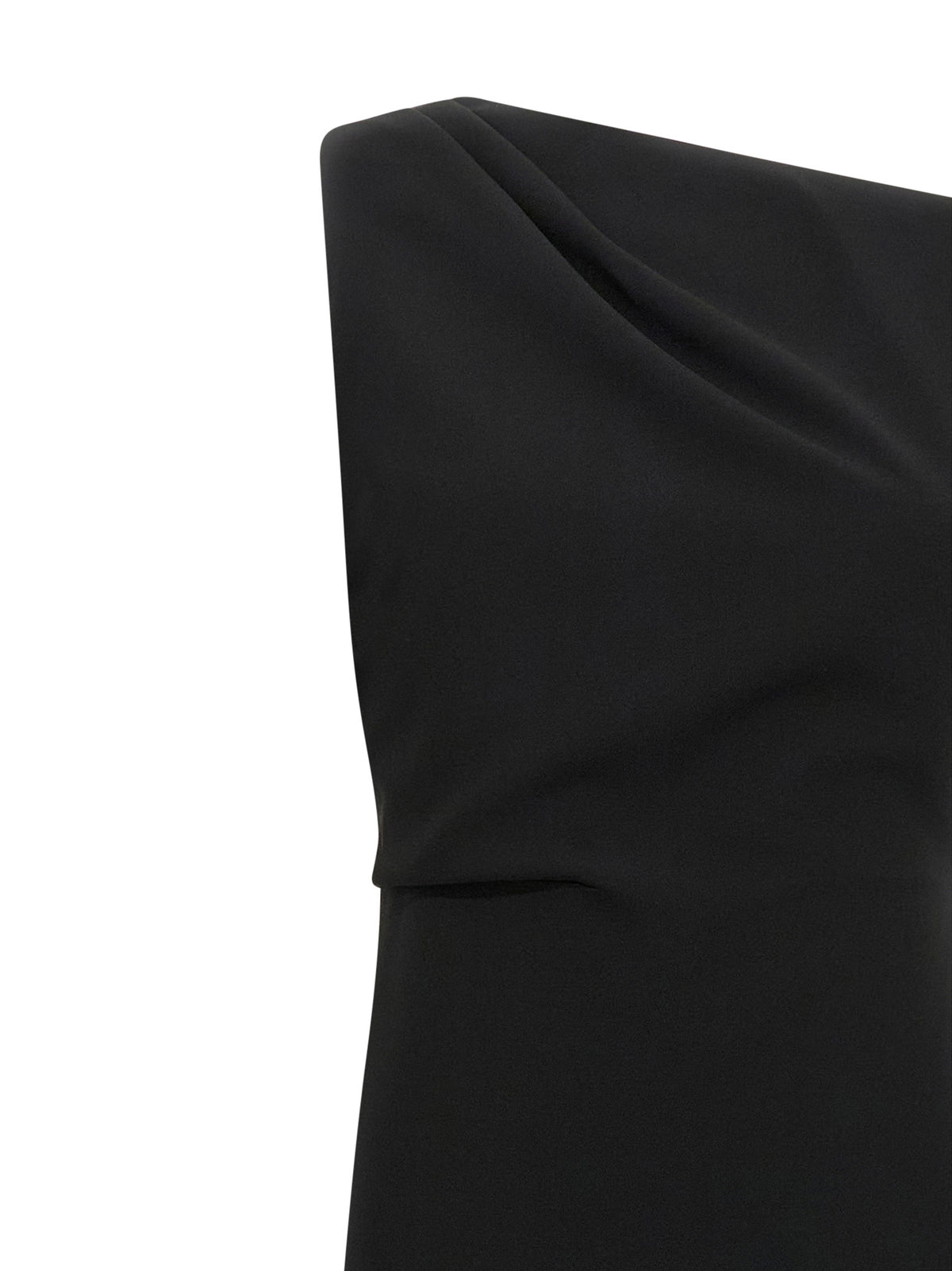 Max Mara Black Triacetate Long Dress