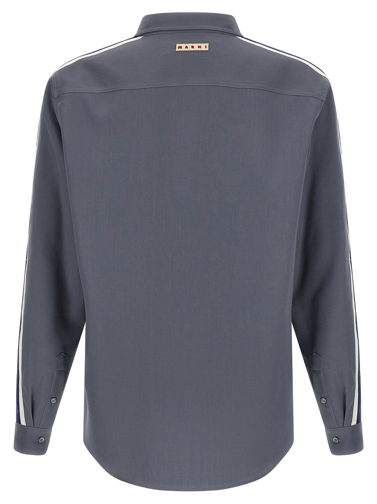 Marni Gray Virgin Wool Blouse