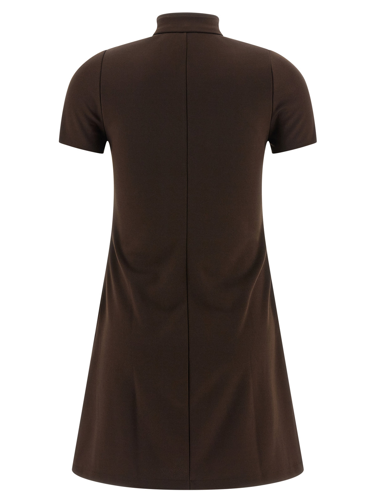 Courrèges Brown Polyester Short Dress