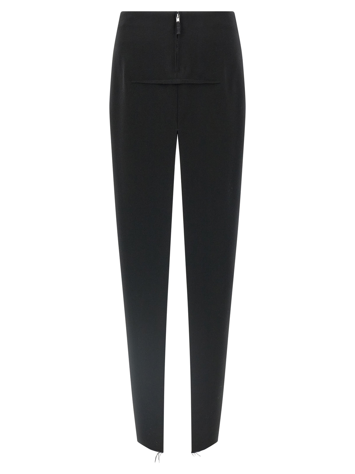 Rick Owens Black Virgin Wool Mini Skirt