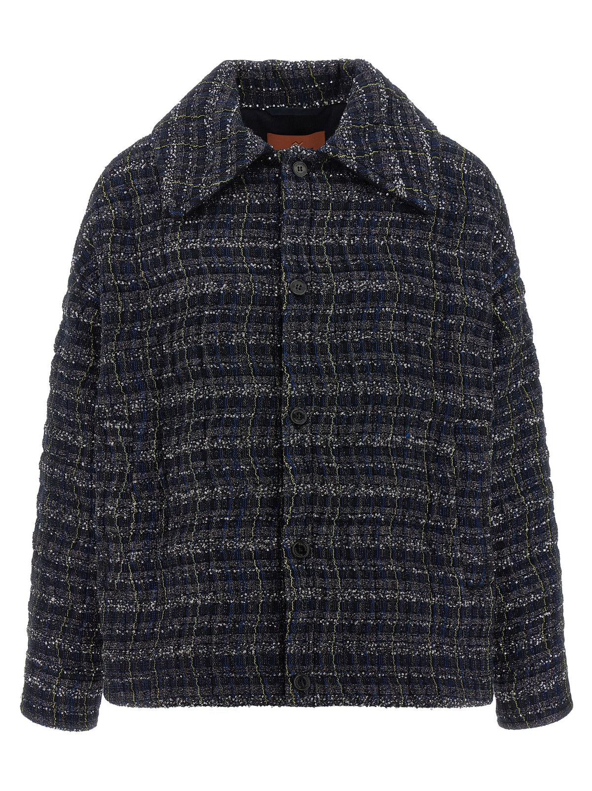 Missoni Blue Viscose Coat