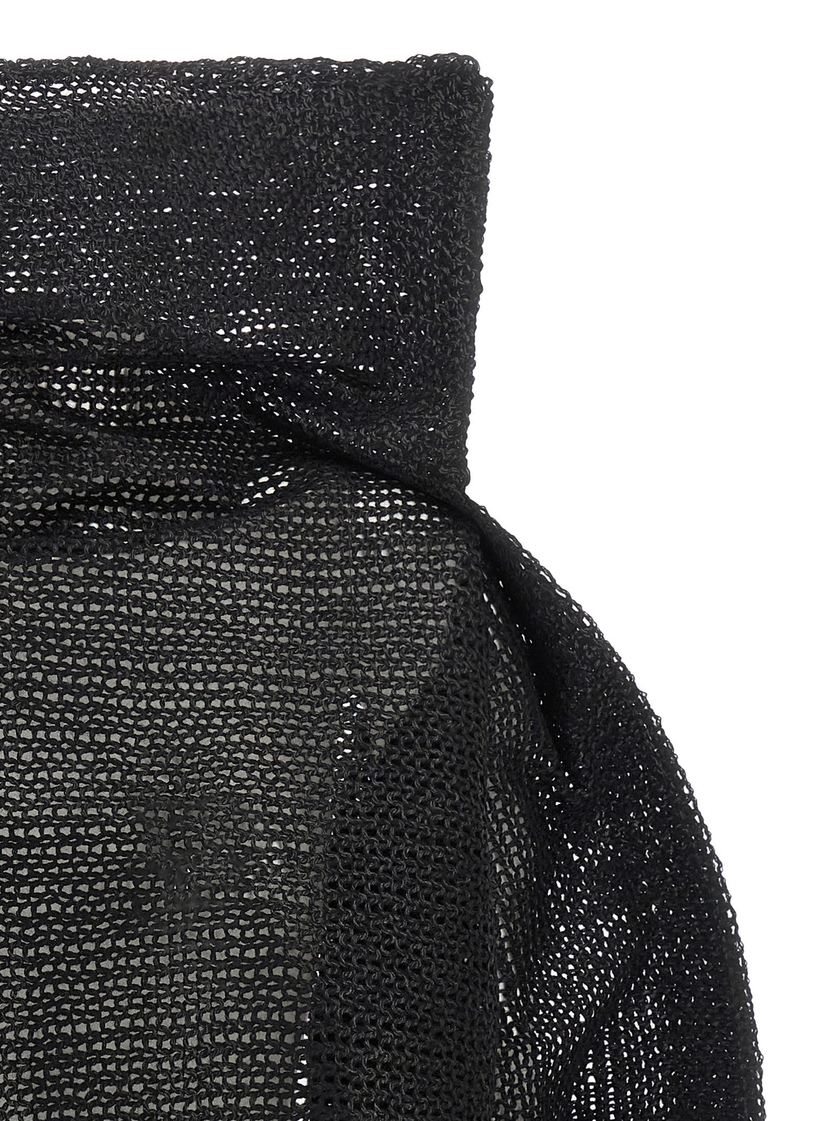 Issey Miyake Black Wool Sweatshirt